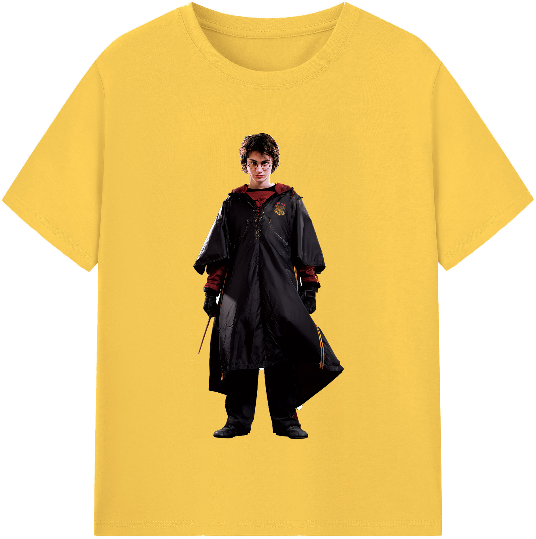 （画像用） Harry Potter ハリー・ポッターシリーズ 綿100％半袖Tシャツ（フロントプリント）