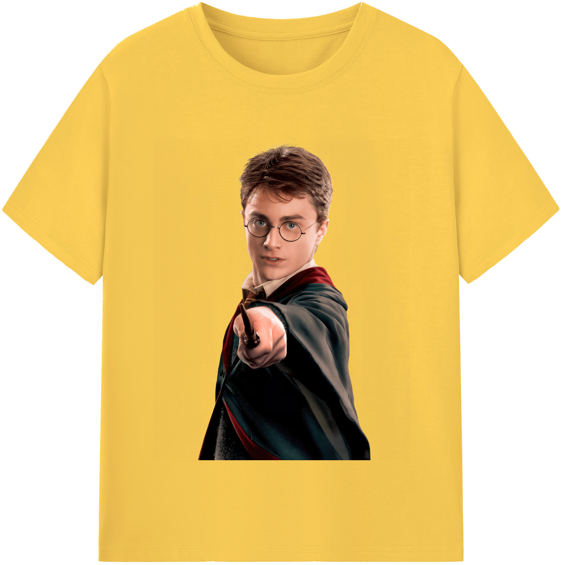 （画像用） Harry Potter ハリー・ポッターシリーズ 綿100％半袖Tシャツ（フロントプリント）