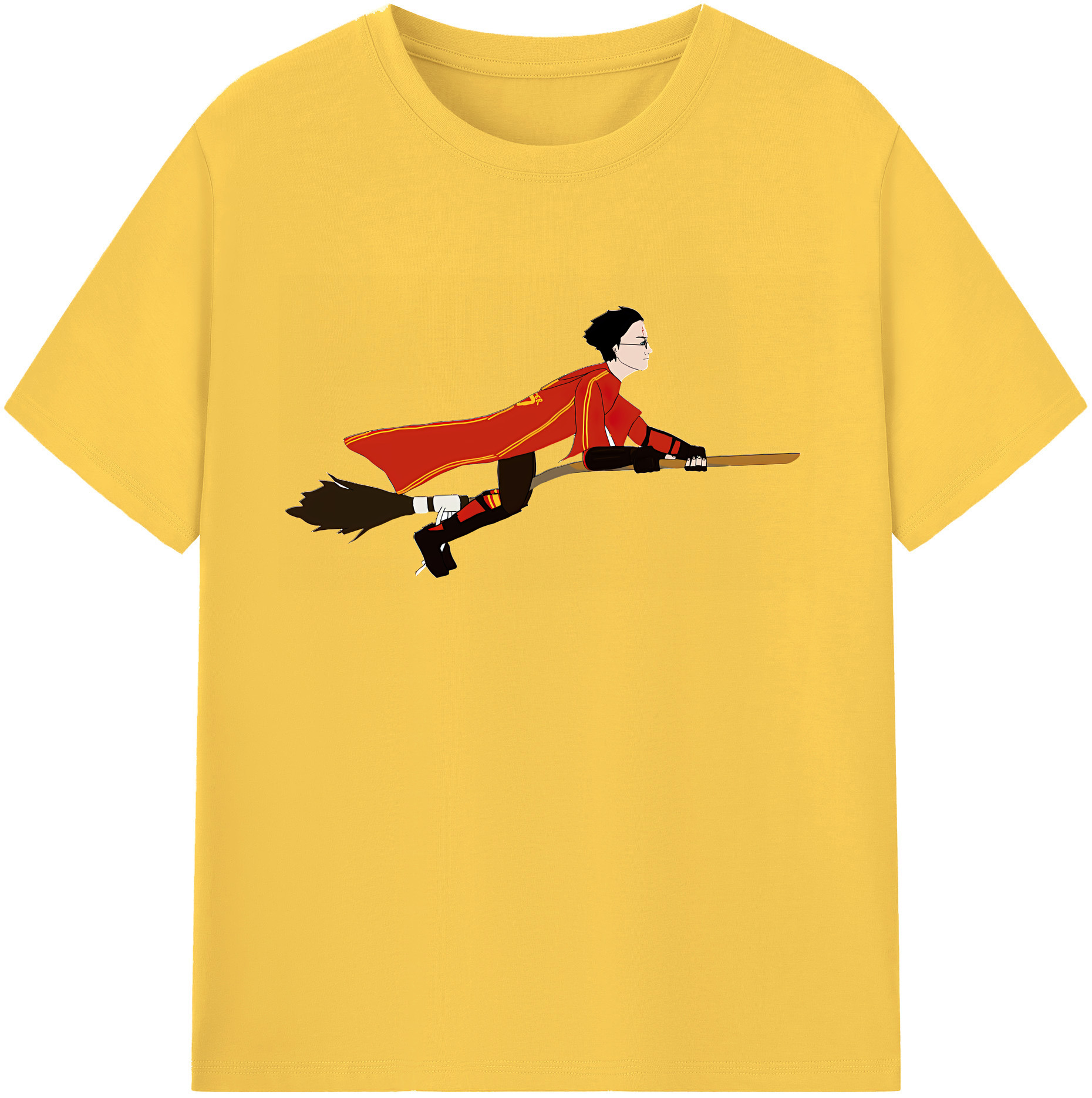 （画像用） Harry Potter ハリー・ポッターシリーズ 綿100％半袖Tシャツ（フロントプリント）