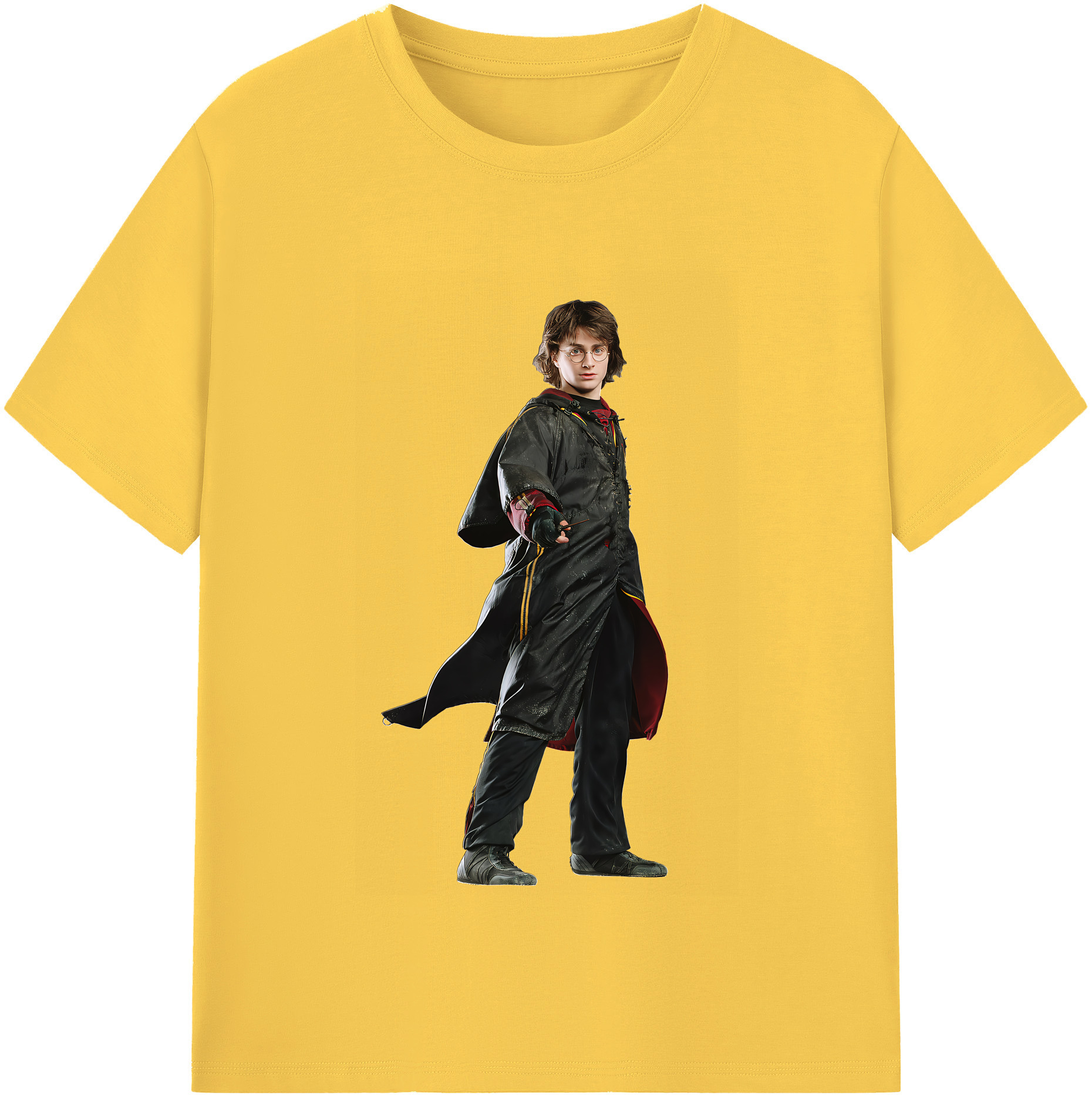 （画像用） Harry Potter ハリー・ポッターシリーズ 綿100％半袖Tシャツ（フロントプリント）