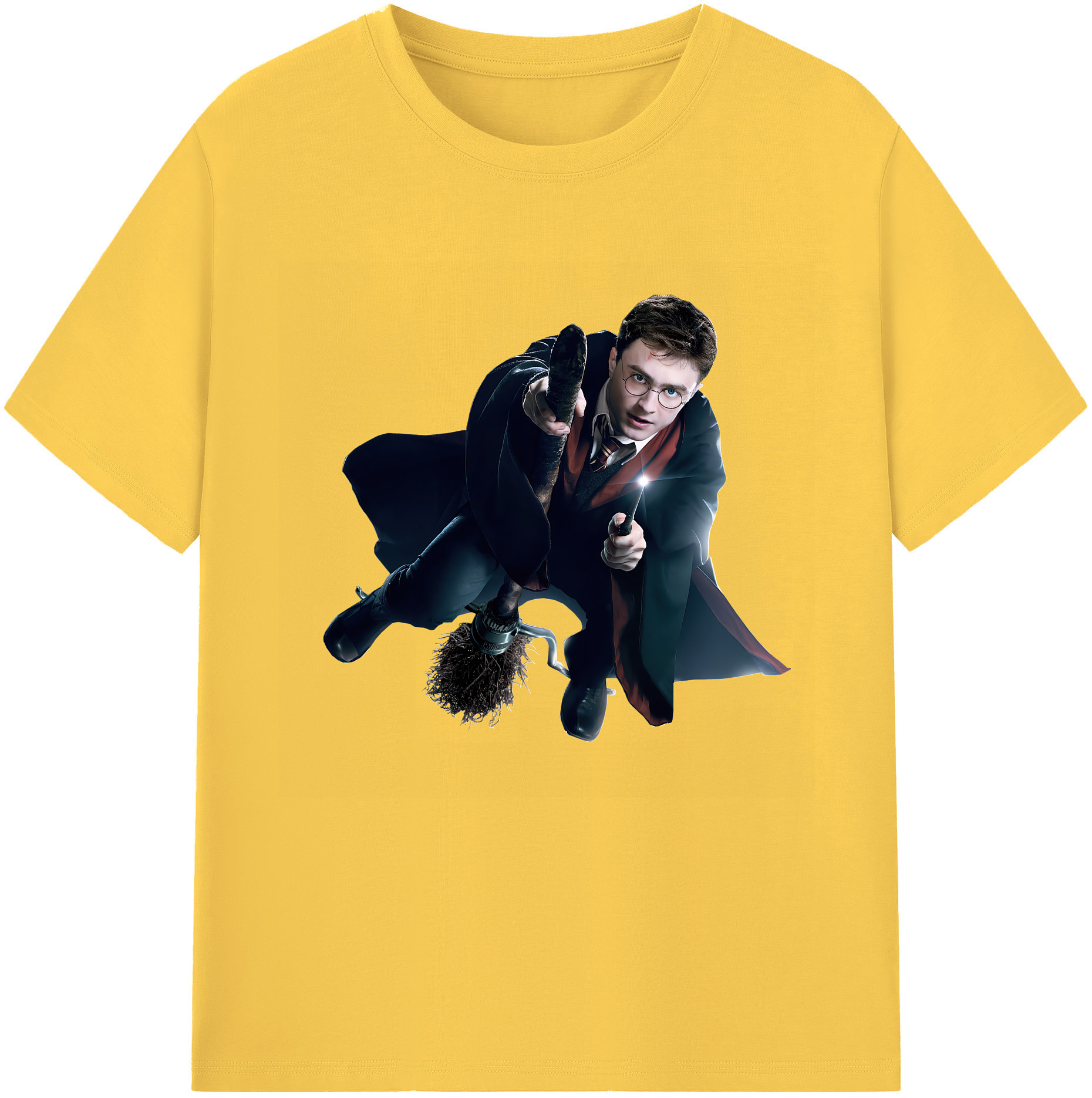（画像用） Harry Potter ハリー・ポッターシリーズ 綿100％半袖Tシャツ（フロントプリント）