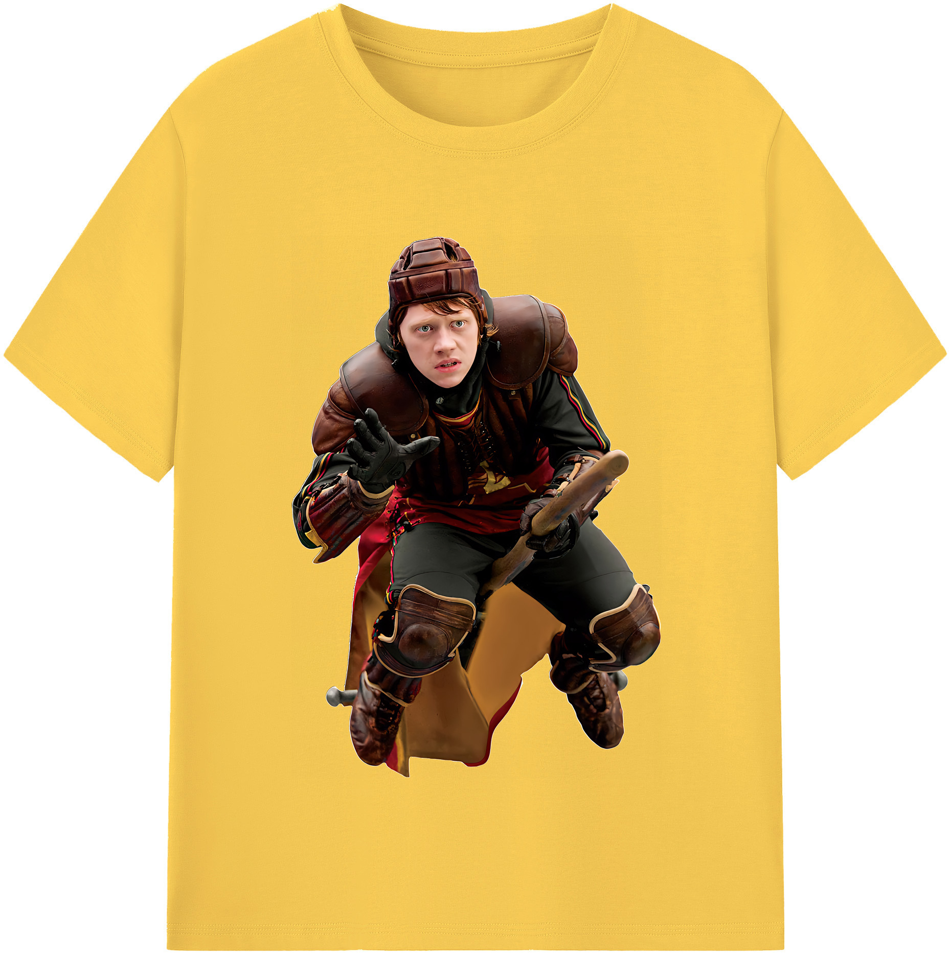 （画像用） Harry Potter ハリー・ポッターシリーズ 綿100％半袖Tシャツ（フロントプリント）