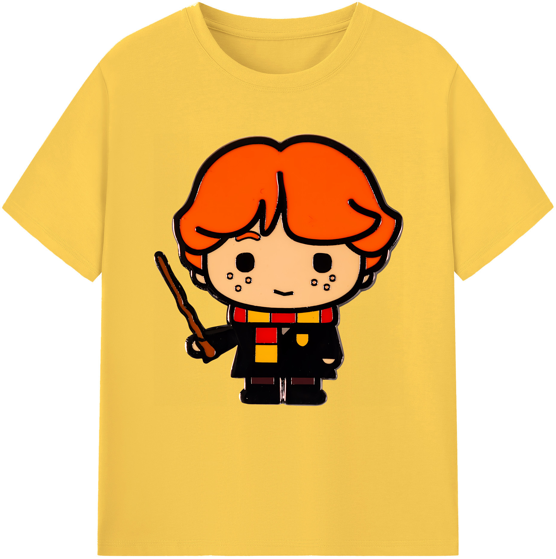 （画像用） Harry Potter ハリー・ポッターシリーズ 綿100％半袖Tシャツ（フロントプリント）