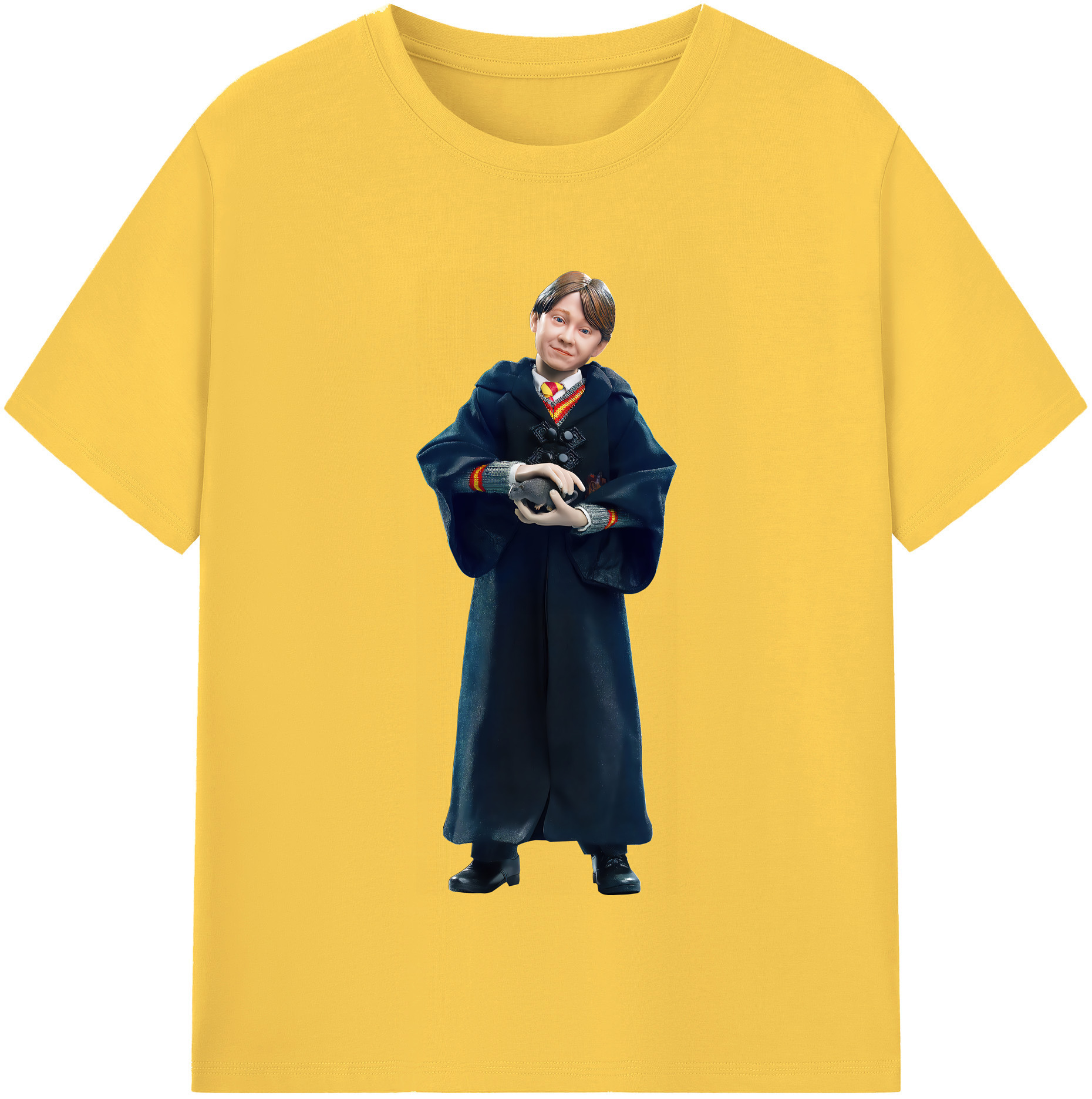 （画像用） Harry Potter ハリー・ポッターシリーズ 綿100％半袖Tシャツ（フロントプリント）