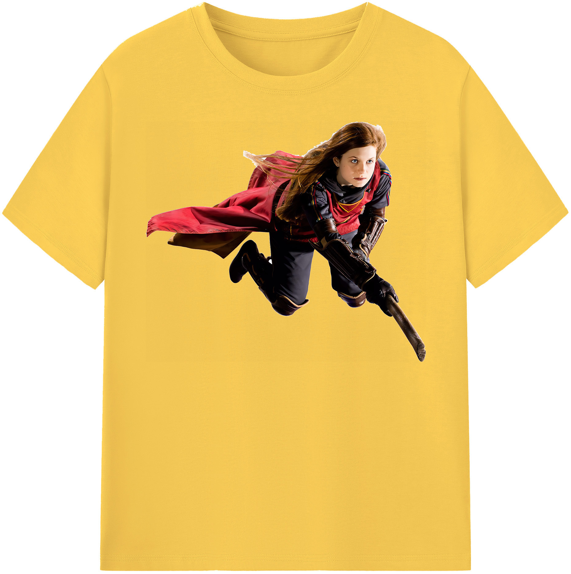 （画像用） Harry Potter ハリー・ポッターシリーズ 綿100％半袖Tシャツ（フロントプリント）