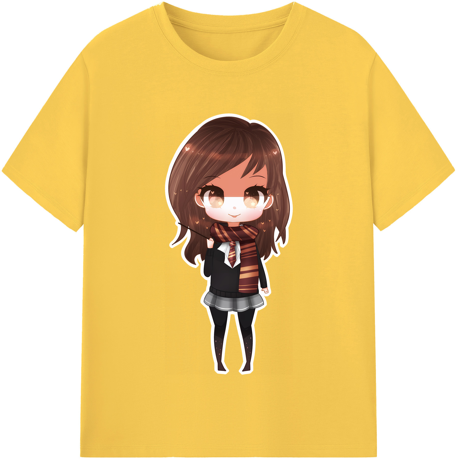 （画像用） Harry Potter ハリー・ポッターシリーズ 綿100％半袖Tシャツ（フロントプリント）