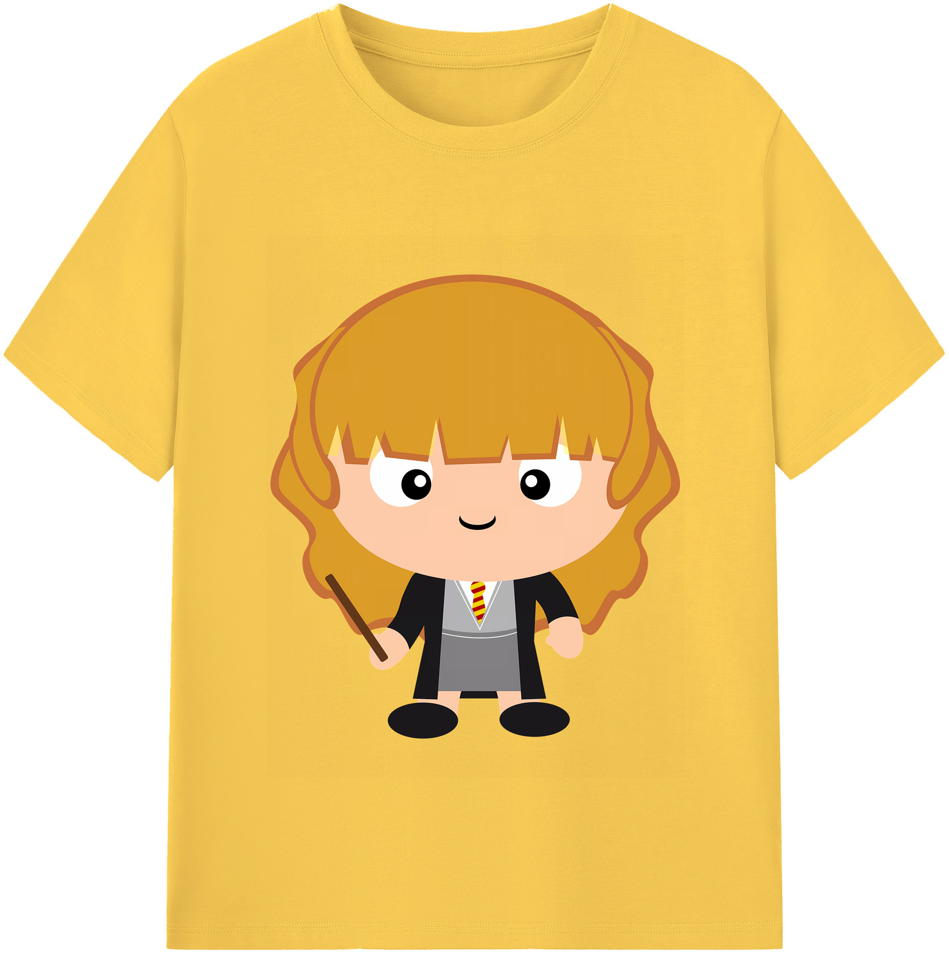 （画像用） Harry Potter ハリー・ポッターシリーズ 綿100％半袖Tシャツ（フロントプリント）
