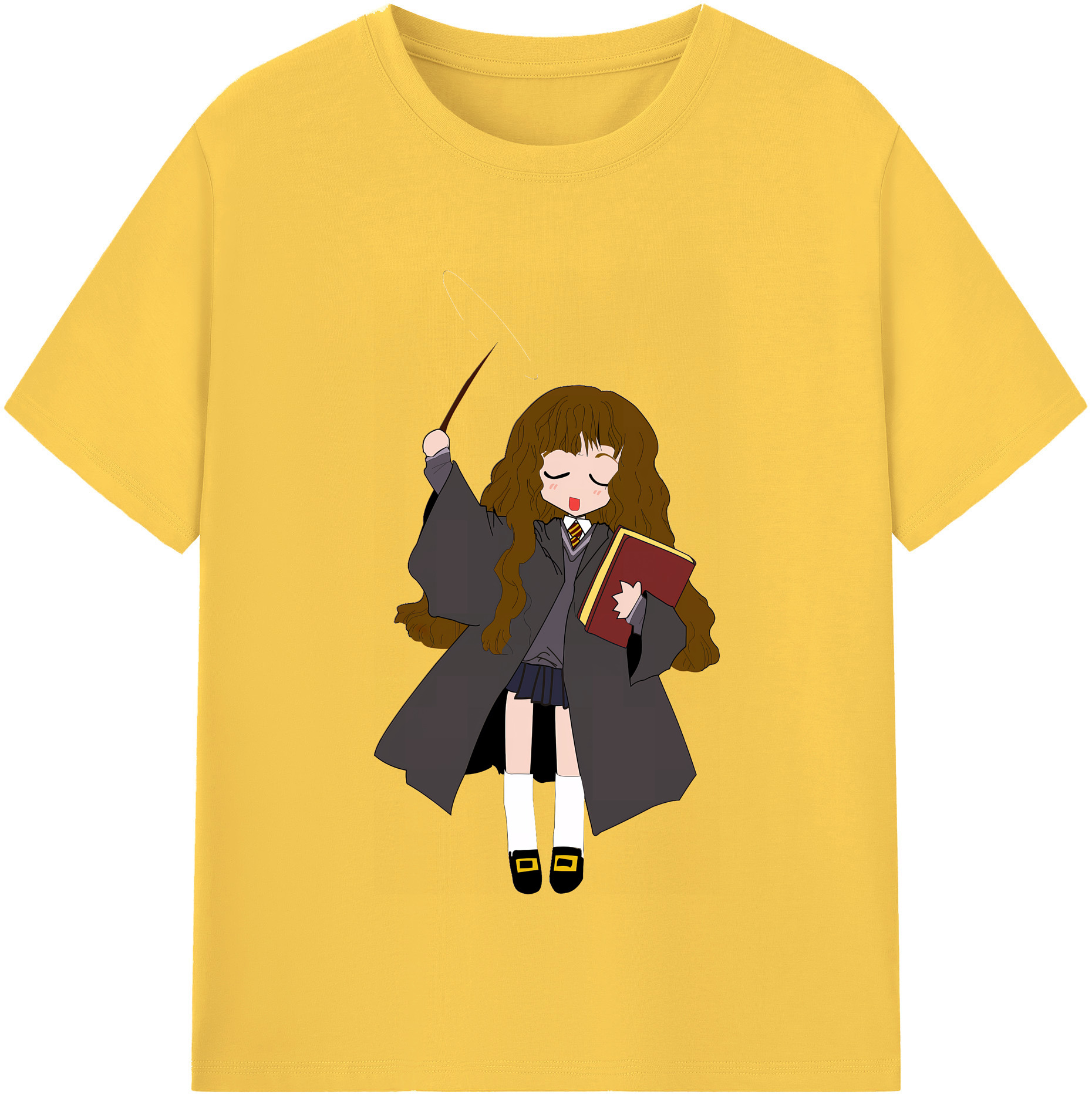 （画像用） Harry Potter ハリー・ポッターシリーズ 綿100％半袖Tシャツ（フロントプリント）