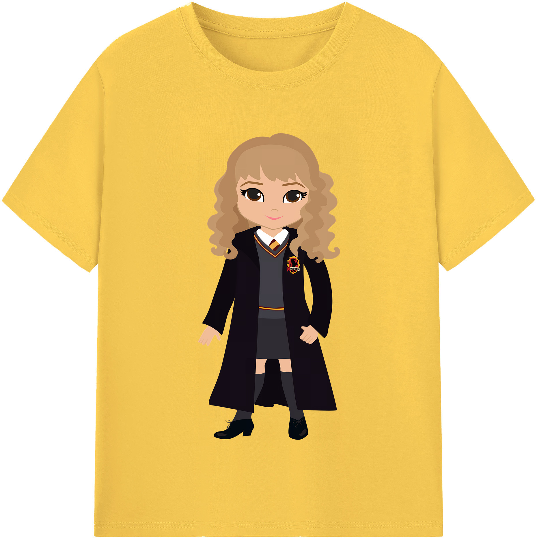 （画像用） Harry Potter ハリー・ポッターシリーズ 綿100％半袖Tシャツ（フロントプリント）