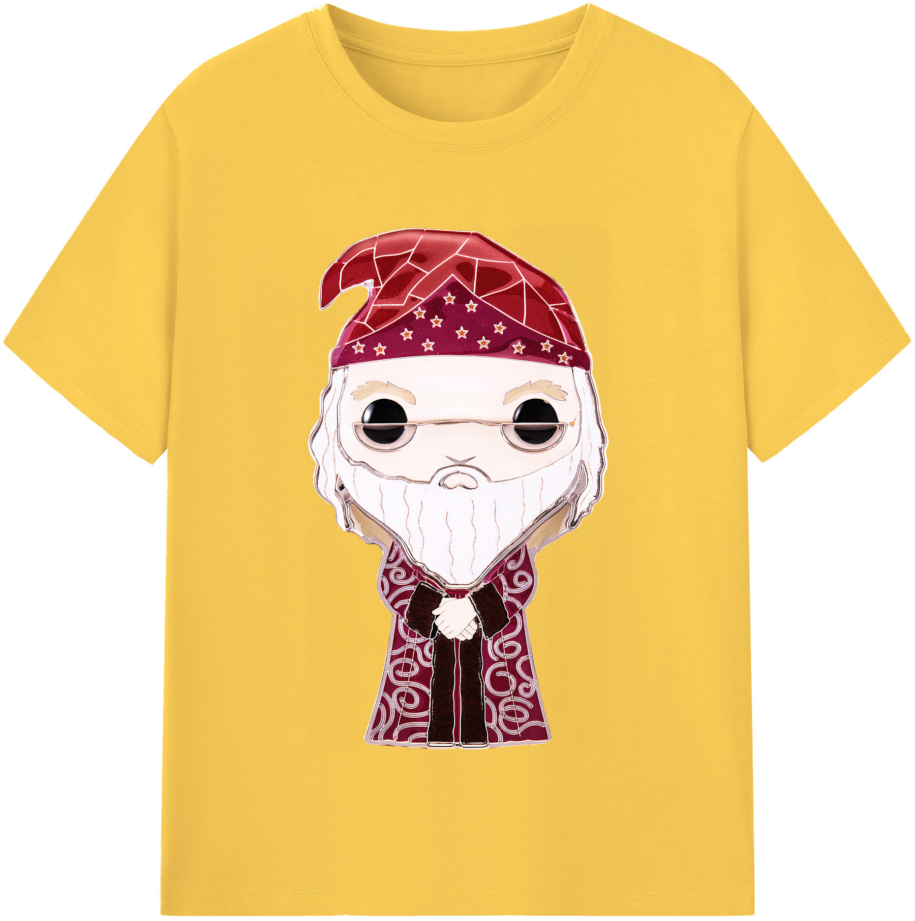 （画像用） Harry Potter ハリー・ポッターシリーズ 綿100％半袖Tシャツ（フロントプリント）