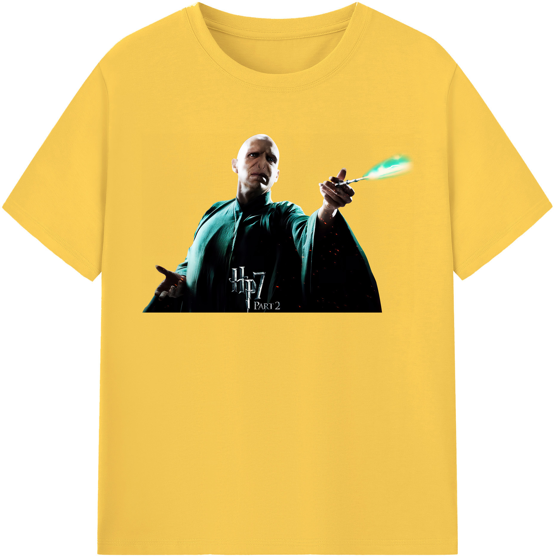 （画像用） Harry Potter ハリー・ポッターシリーズ 綿100％半袖Tシャツ（フロントプリント）