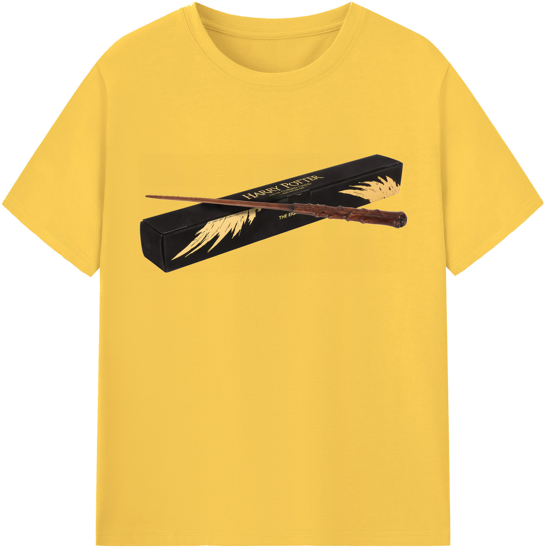 （画像用） Harry Potter ハリー・ポッターシリーズ 綿100％半袖Tシャツ（フロントプリント）