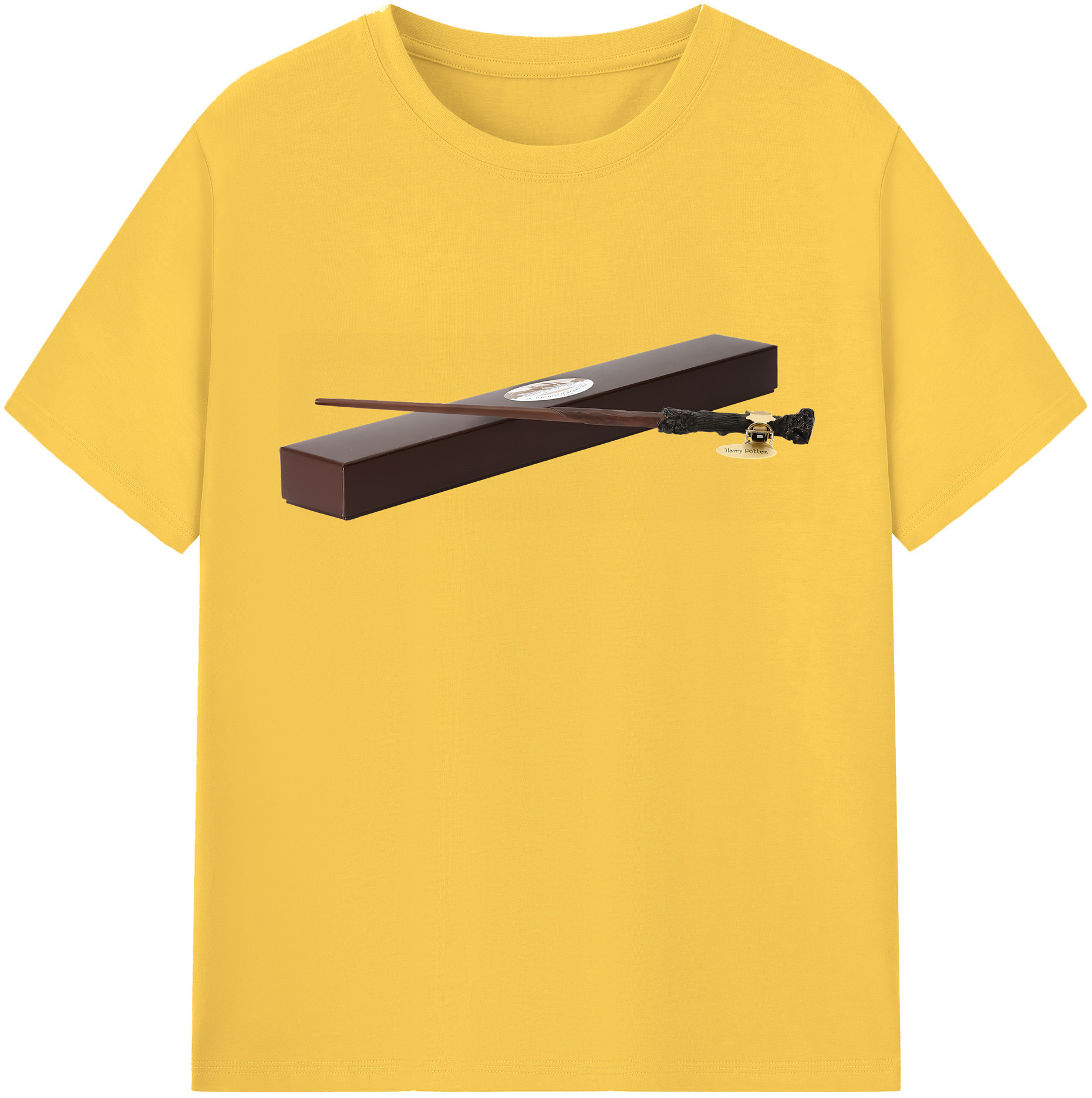 （画像用） Harry Potter ハリー・ポッターシリーズ 綿100％半袖Tシャツ（フロントプリント）