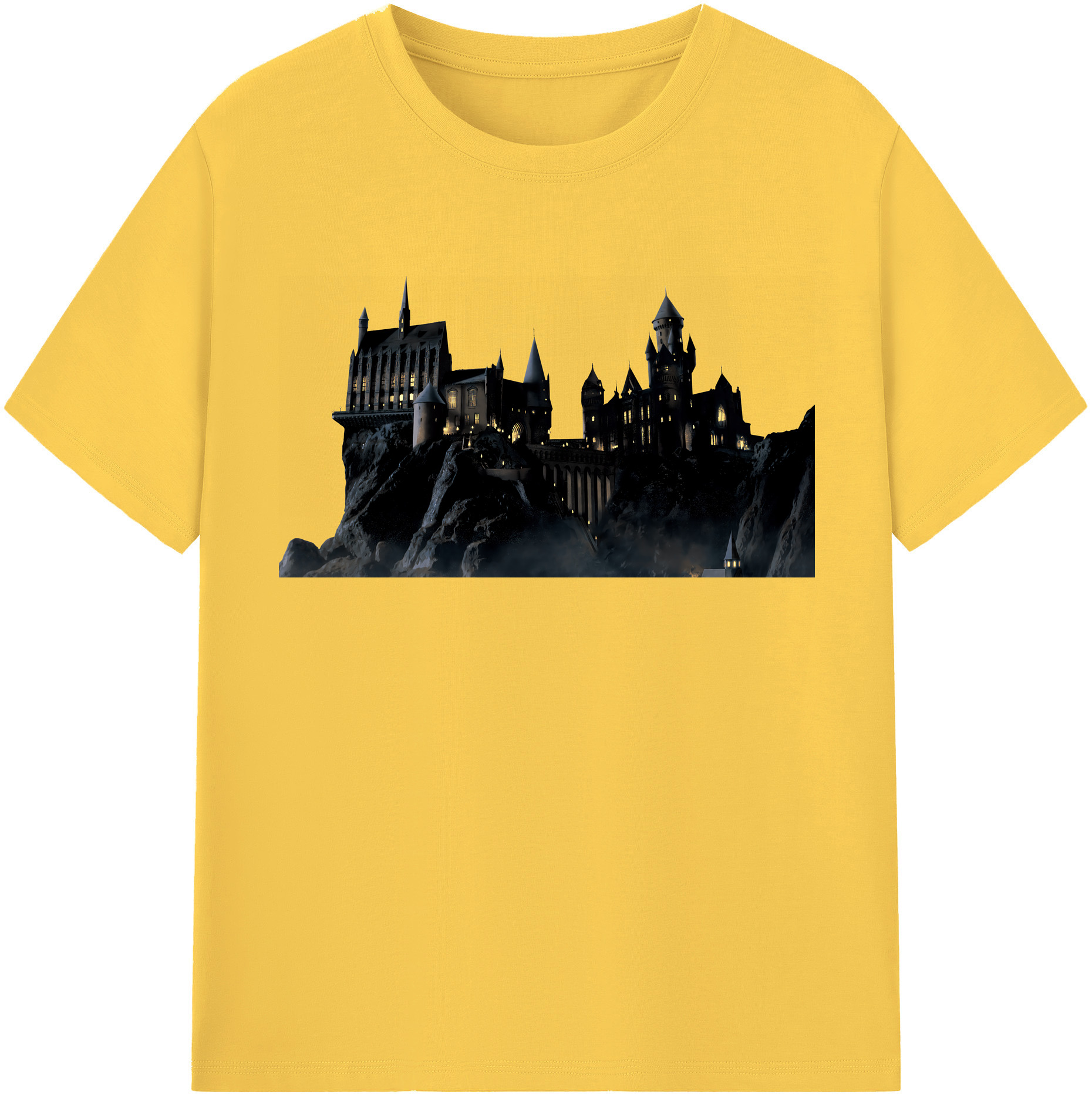 （画像用） Harry Potter ハリー・ポッターシリーズ 綿100％半袖Tシャツ（フロントプリント）