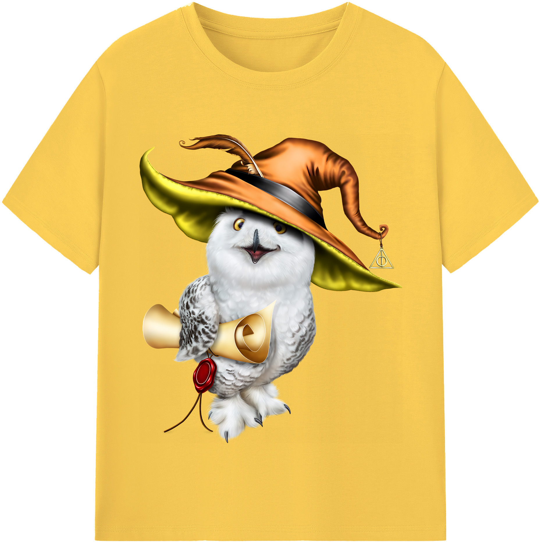 （画像用） Harry Potter ハリー・ポッターシリーズ 綿100％半袖Tシャツ（フロントプリント）