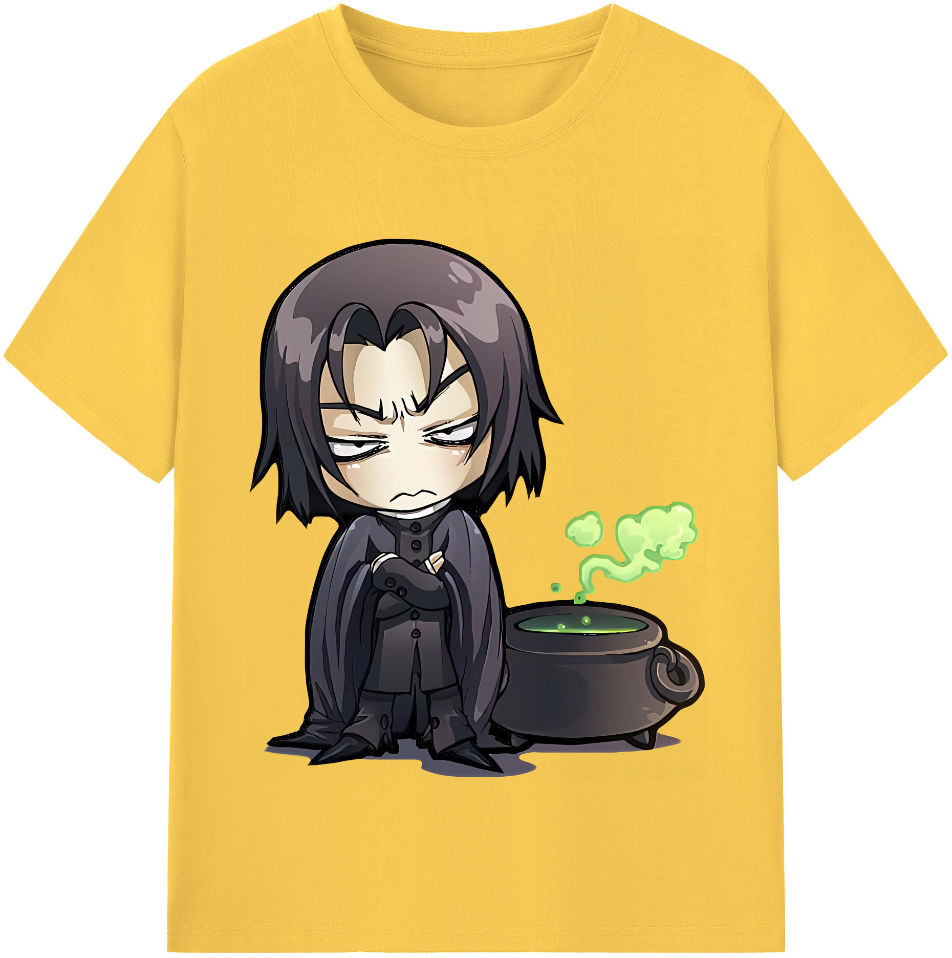 （画像用） Harry Potter ハリー・ポッターシリーズ 綿100％半袖Tシャツ（フロントプリント）