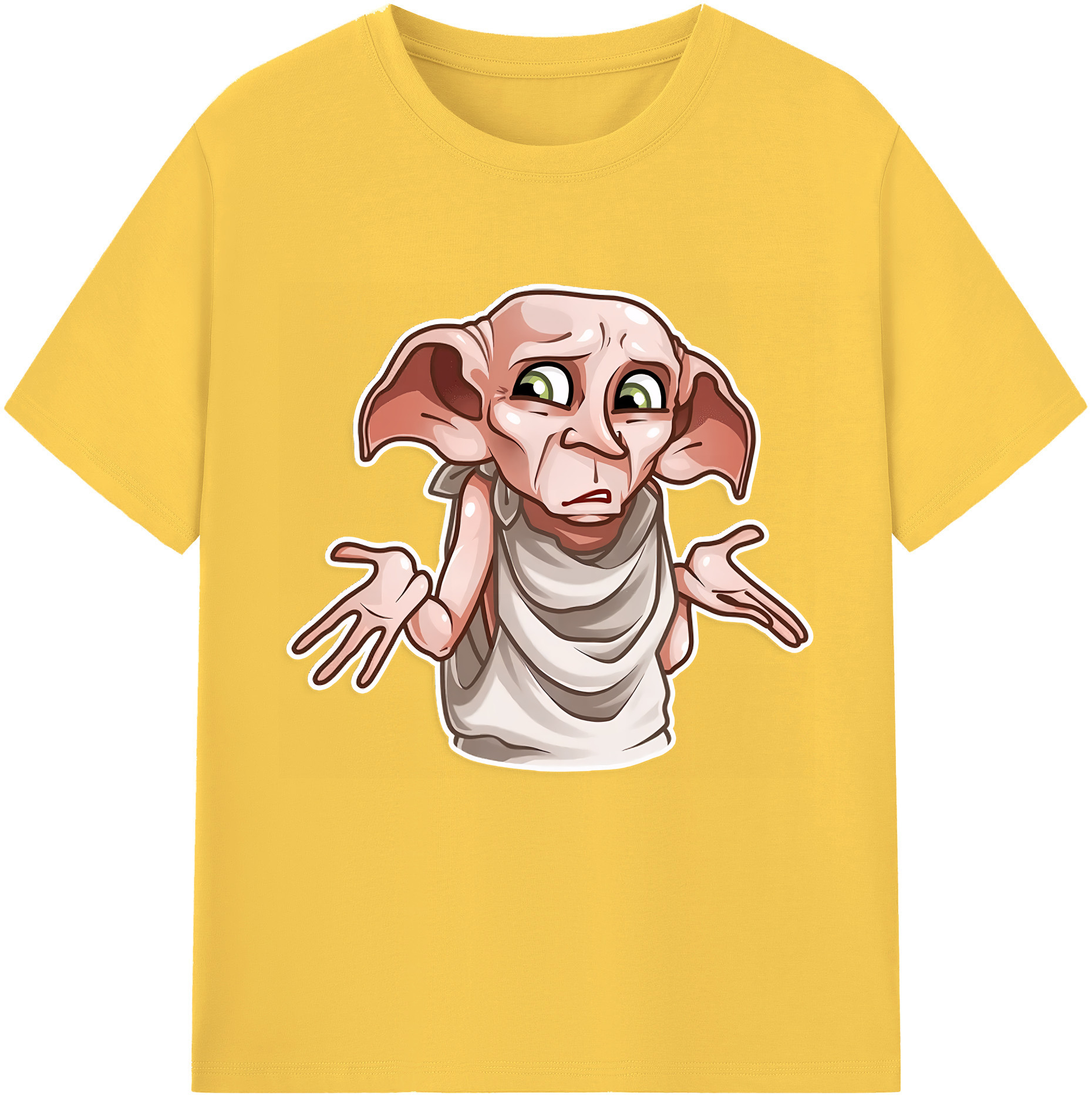（画像用） Harry Potter ハリー・ポッターシリーズ 綿100％半袖Tシャツ（フロントプリント）