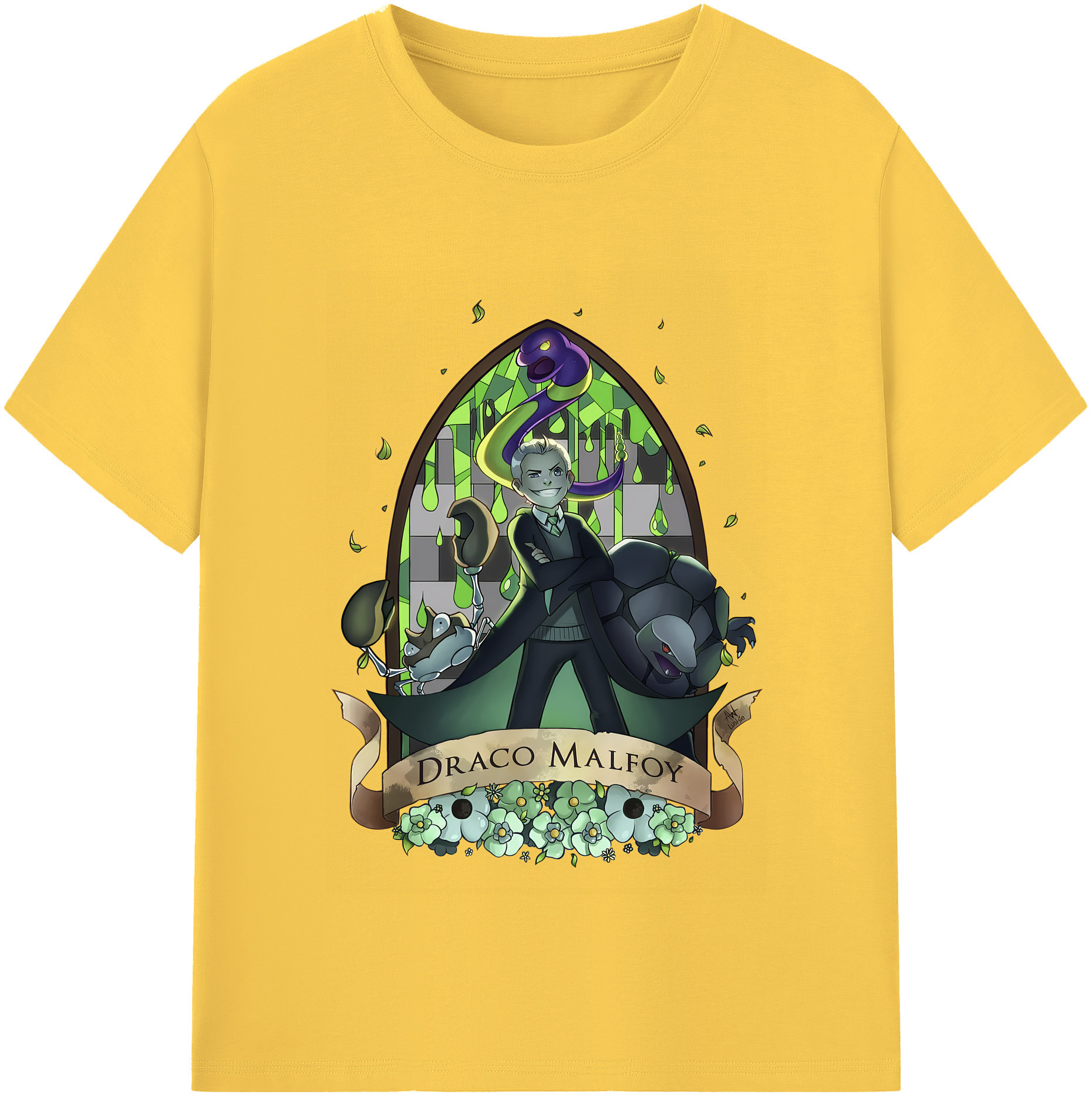 （画像用） Harry Potter ハリー・ポッターシリーズ 綿100％半袖Tシャツ（フロントプリント）