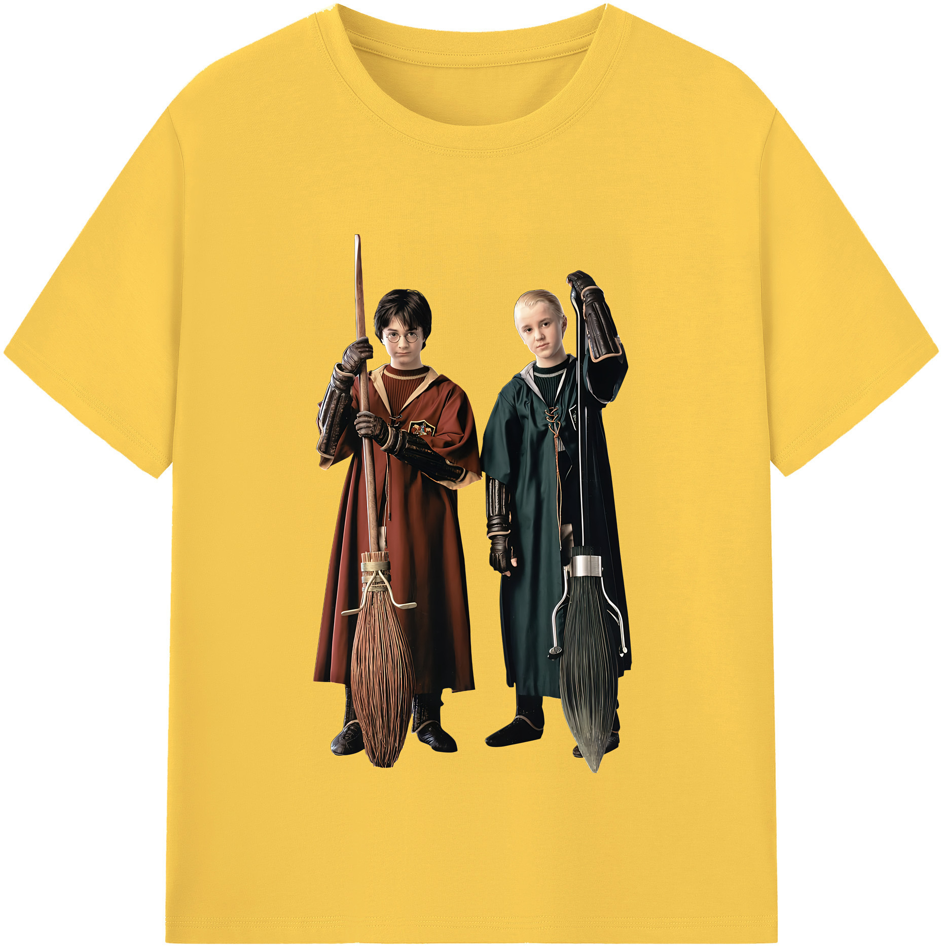 （画像用） Harry Potter ハリー・ポッターシリーズ 綿100％半袖Tシャツ（フロントプリント）