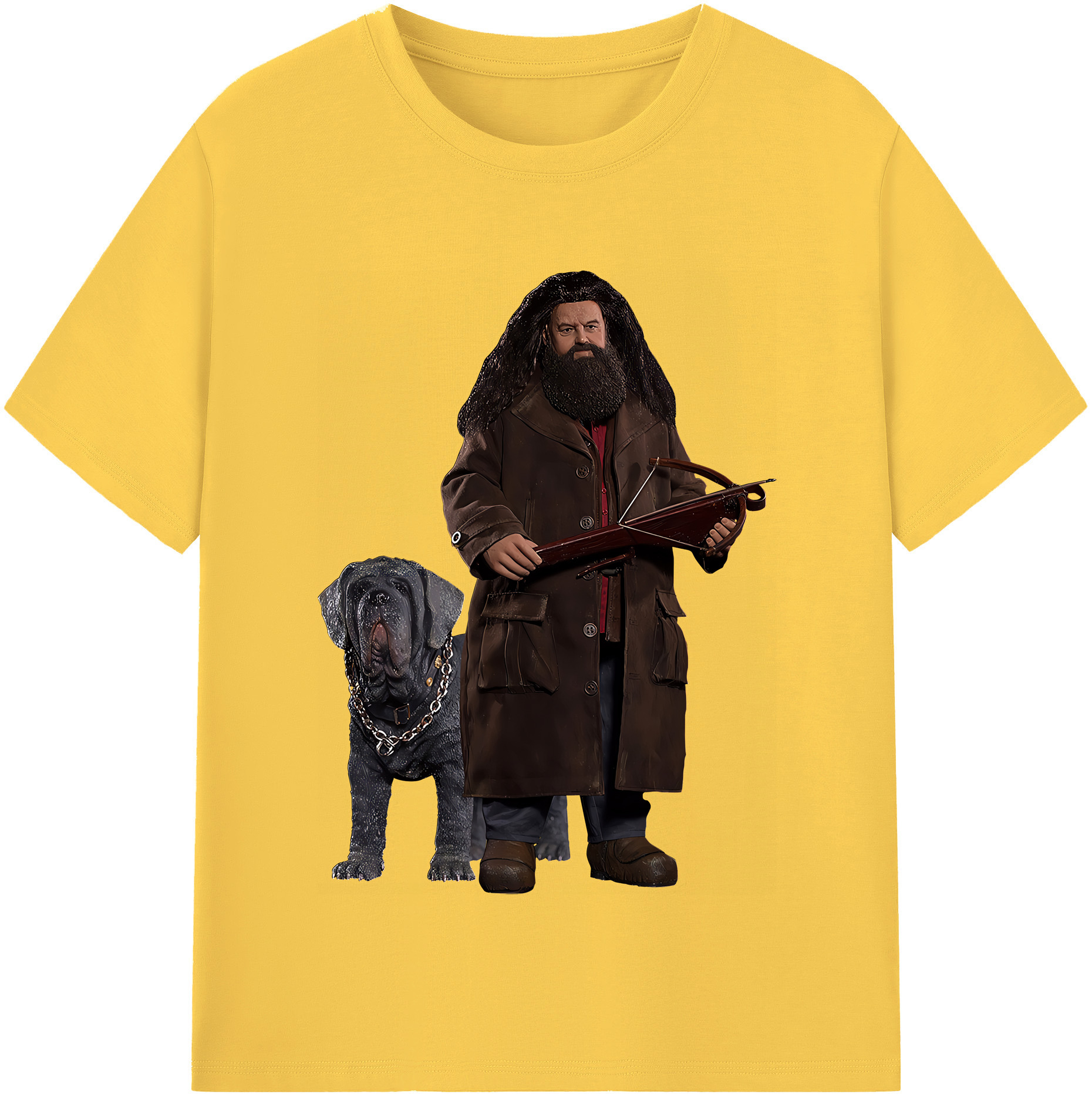 （画像用） Harry Potter ハリー・ポッターシリーズ 綿100％半袖Tシャツ（フロントプリント）