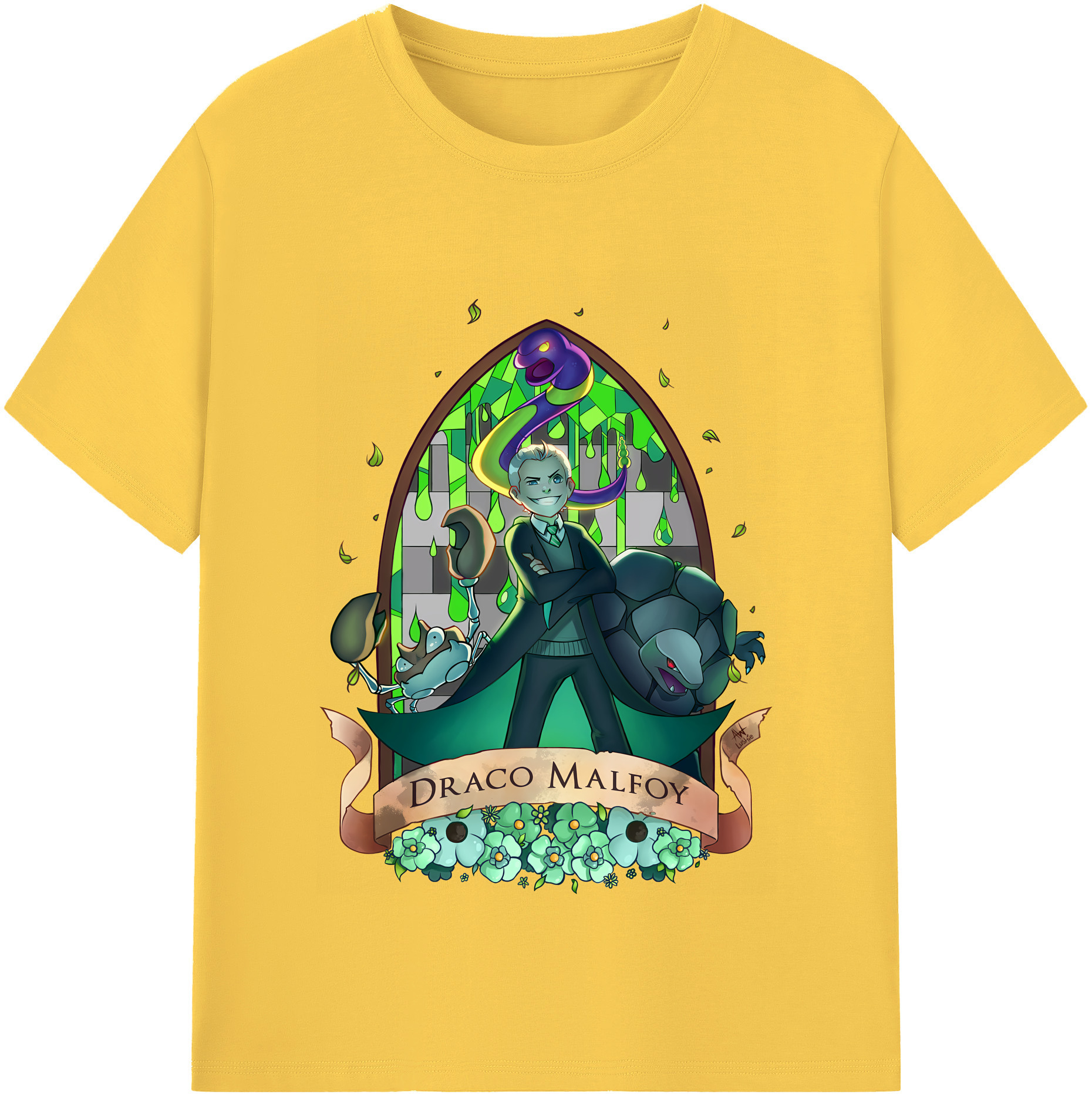 （画像用） Harry Potter ハリー・ポッターシリーズ 綿100％半袖Tシャツ（フロントプリント）