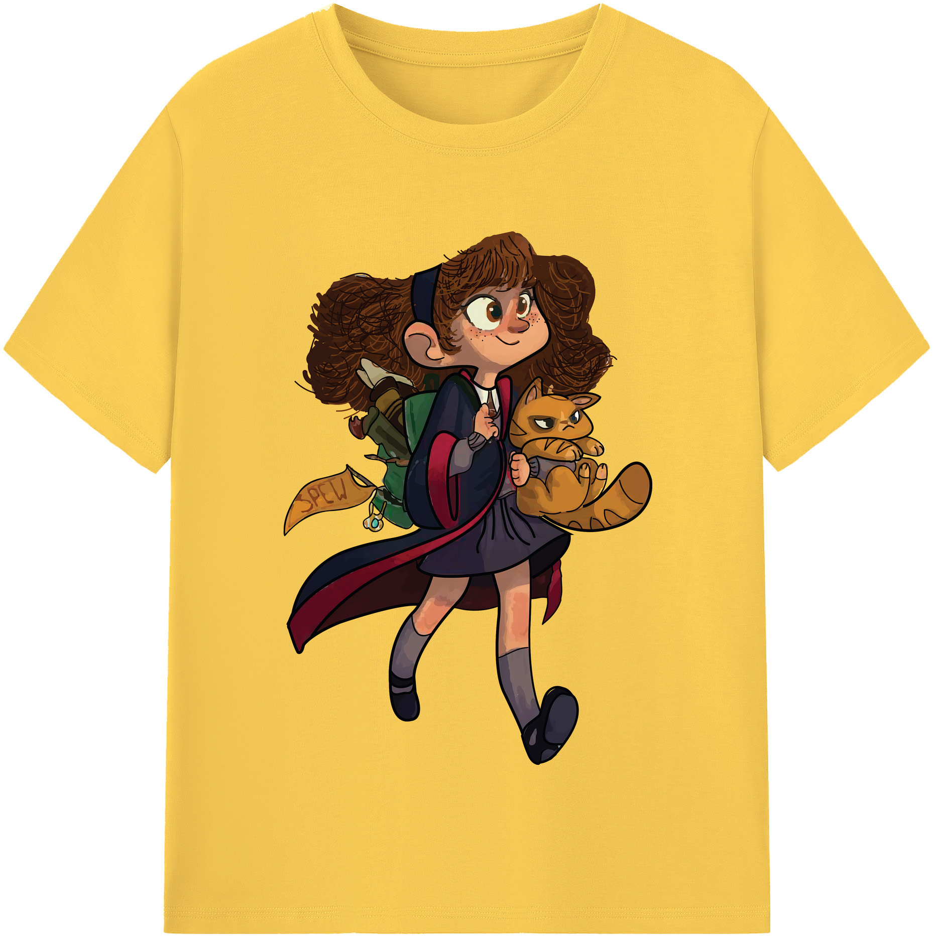 （画像用） Harry Potter ハリー・ポッターシリーズ 綿100％半袖Tシャツ（フロントプリント）