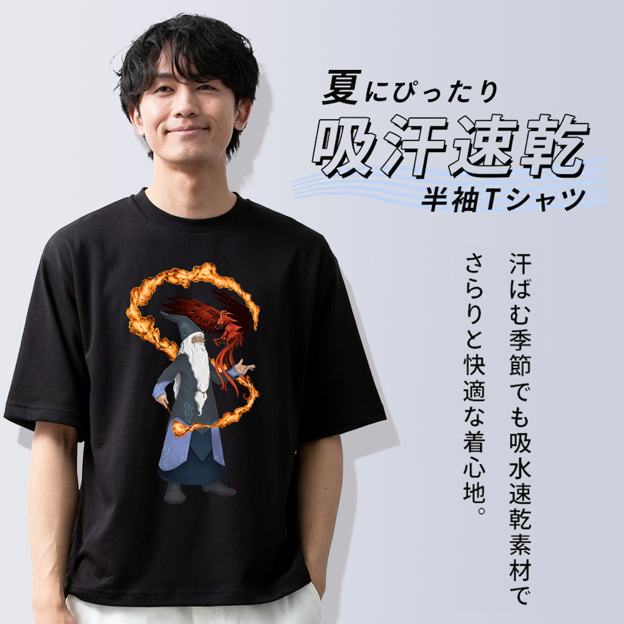 Harry Potter ハリー・ポッターシリーズ 綿100％半袖Tシャツ（フロントプリント）