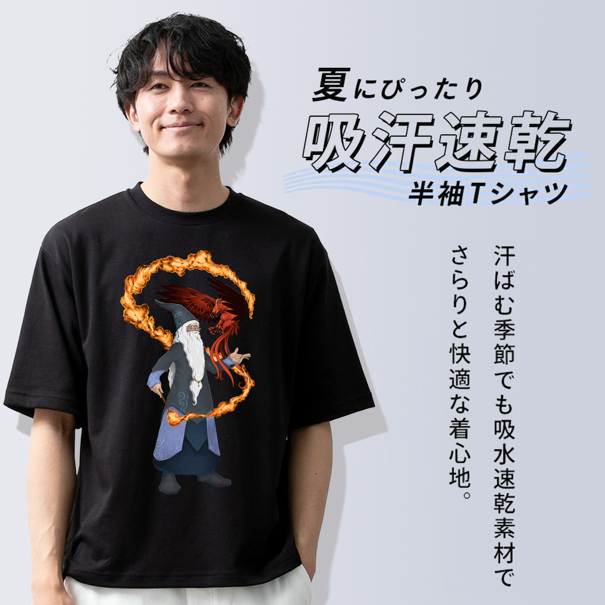 Harry Potter ハリー・ポッターシリーズ 綿100％半袖Tシャツ（フロントプリント）