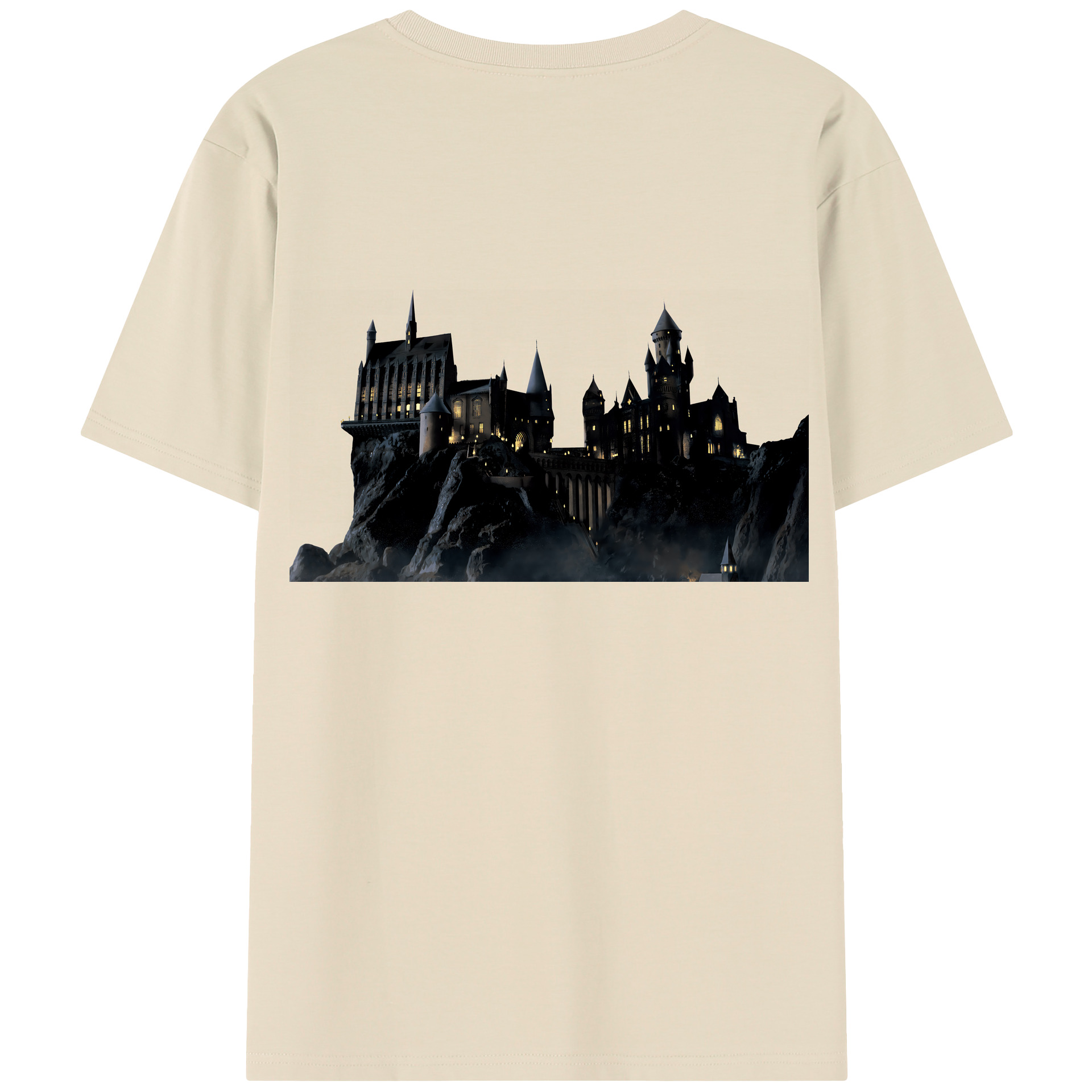 （画像用） Harry Potter ハリー・ポッターシリーズ 綿100％半袖Tシャツ（背面プリント）