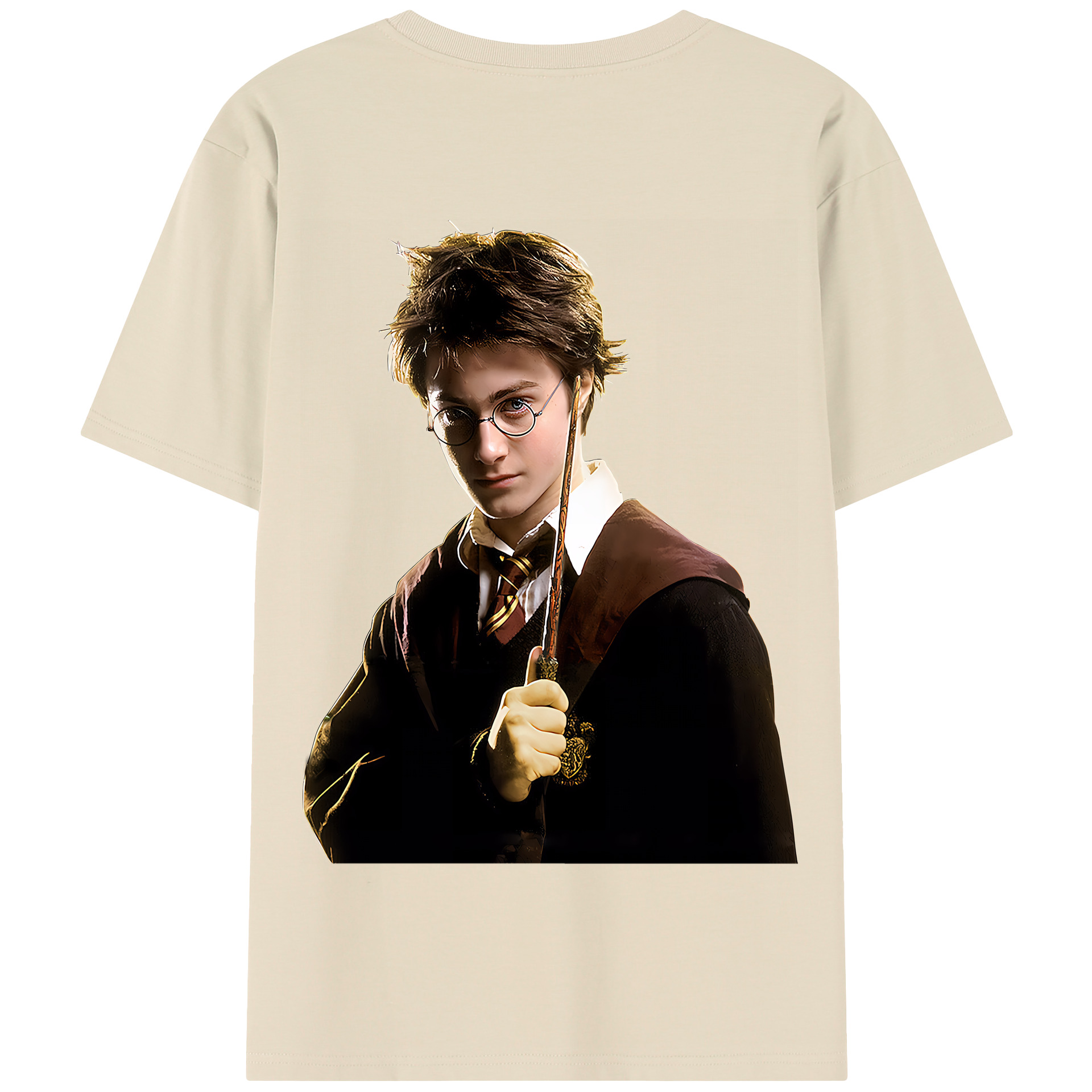 （画像用） Harry Potter ハリー・ポッターシリーズ 綿100％半袖Tシャツ（背面プリント）