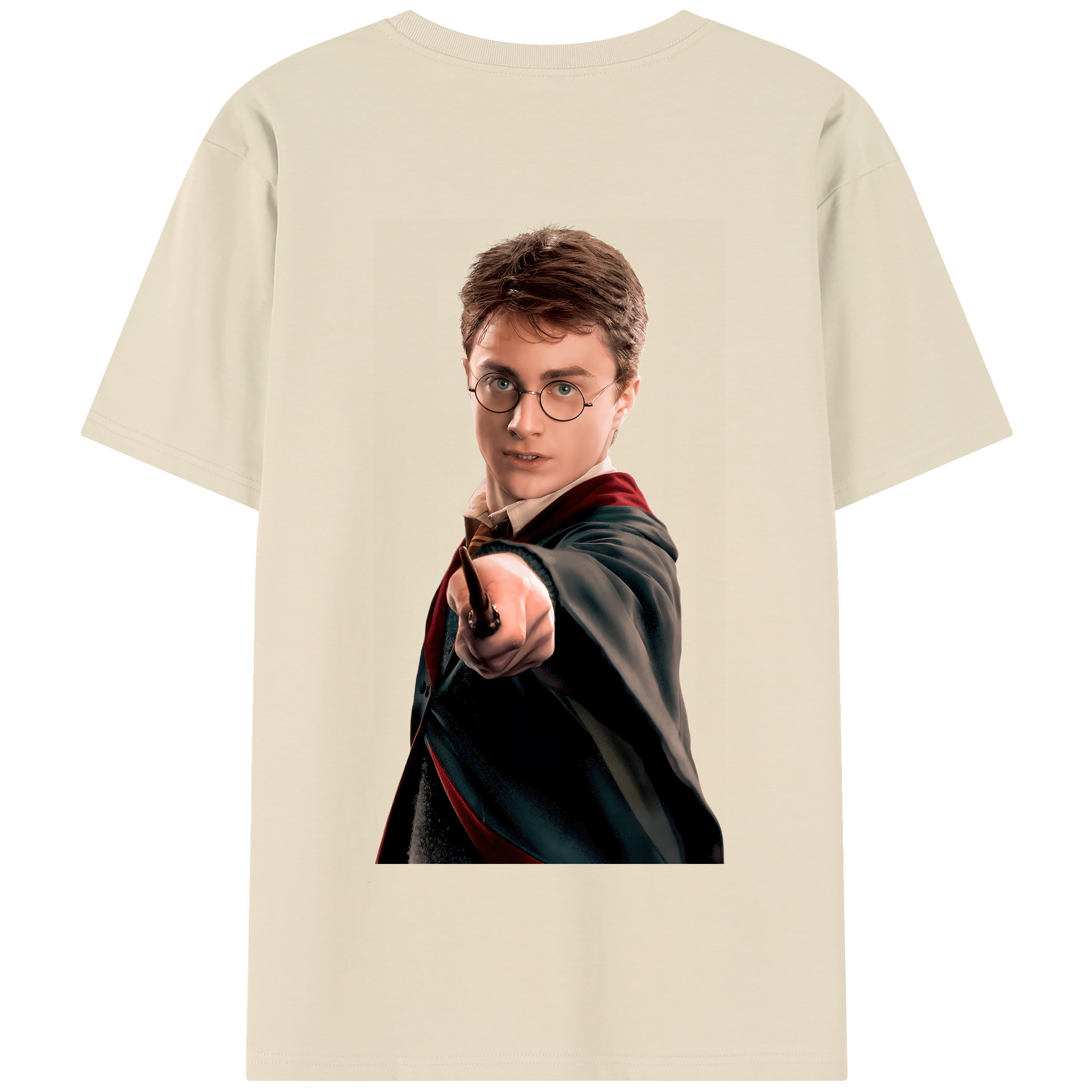 （画像用） Harry Potter ハリー・ポッターシリーズ 綿100％半袖Tシャツ（背面プリント）