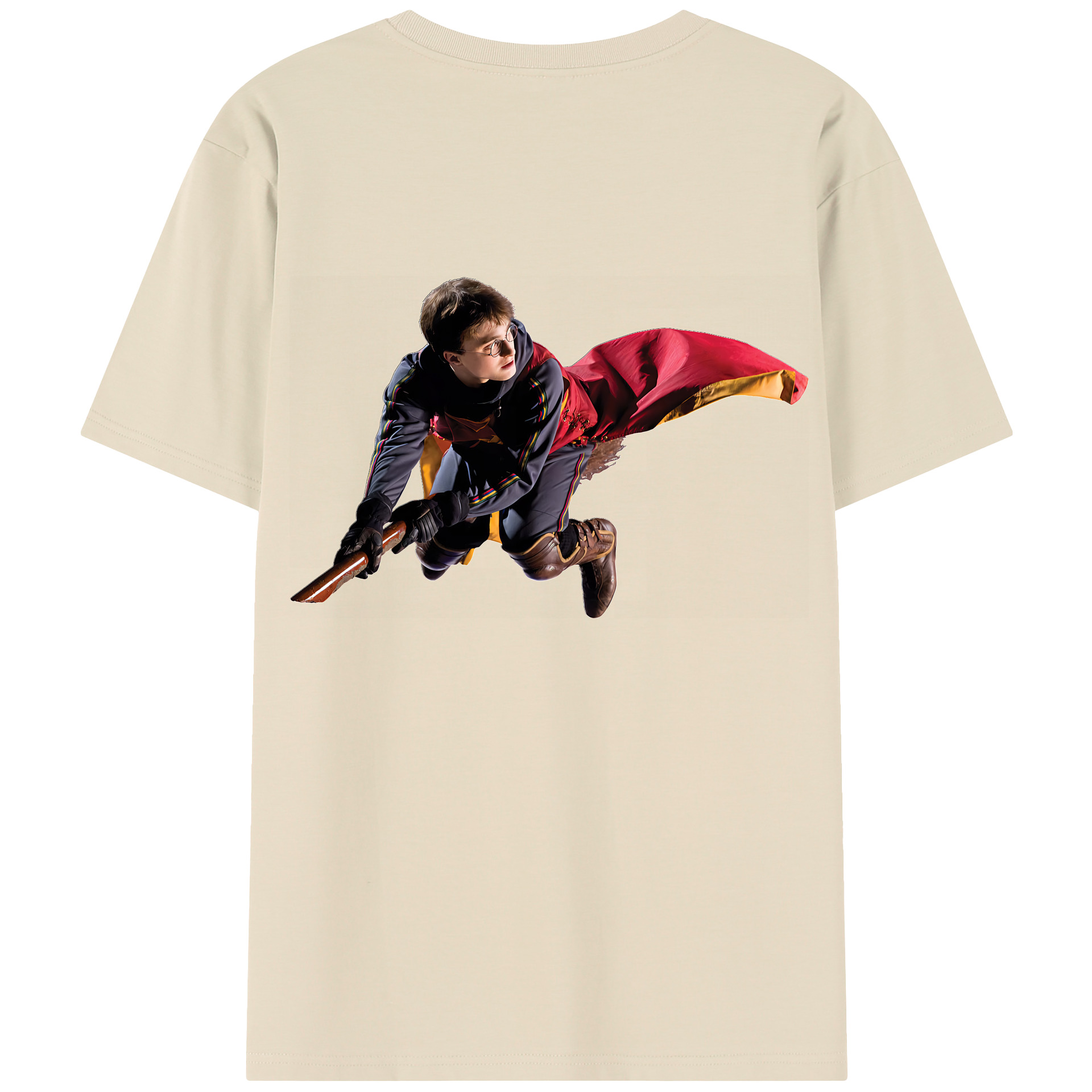（画像用） Harry Potter ハリー・ポッターシリーズ 綿100％半袖Tシャツ（背面プリント）