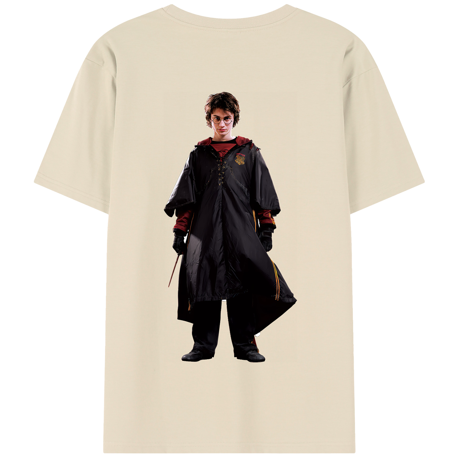 （画像用） Harry Potter ハリー・ポッターシリーズ 綿100％半袖Tシャツ（背面プリント）