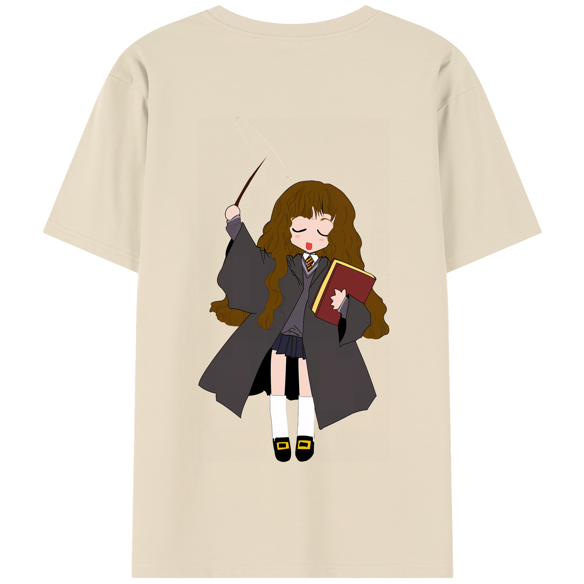 （画像用） Harry Potter ハリー・ポッターシリーズ 綿100％半袖Tシャツ（背面プリント）