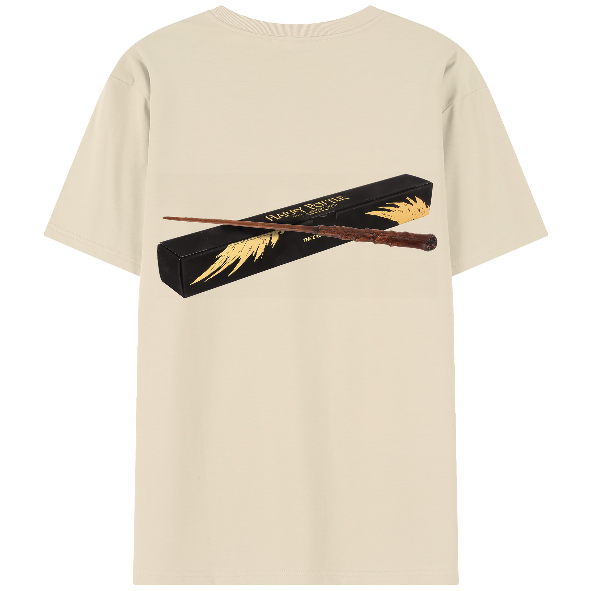 （画像用） Harry Potter ハリー・ポッターシリーズ 綿100％半袖Tシャツ（背面プリント）