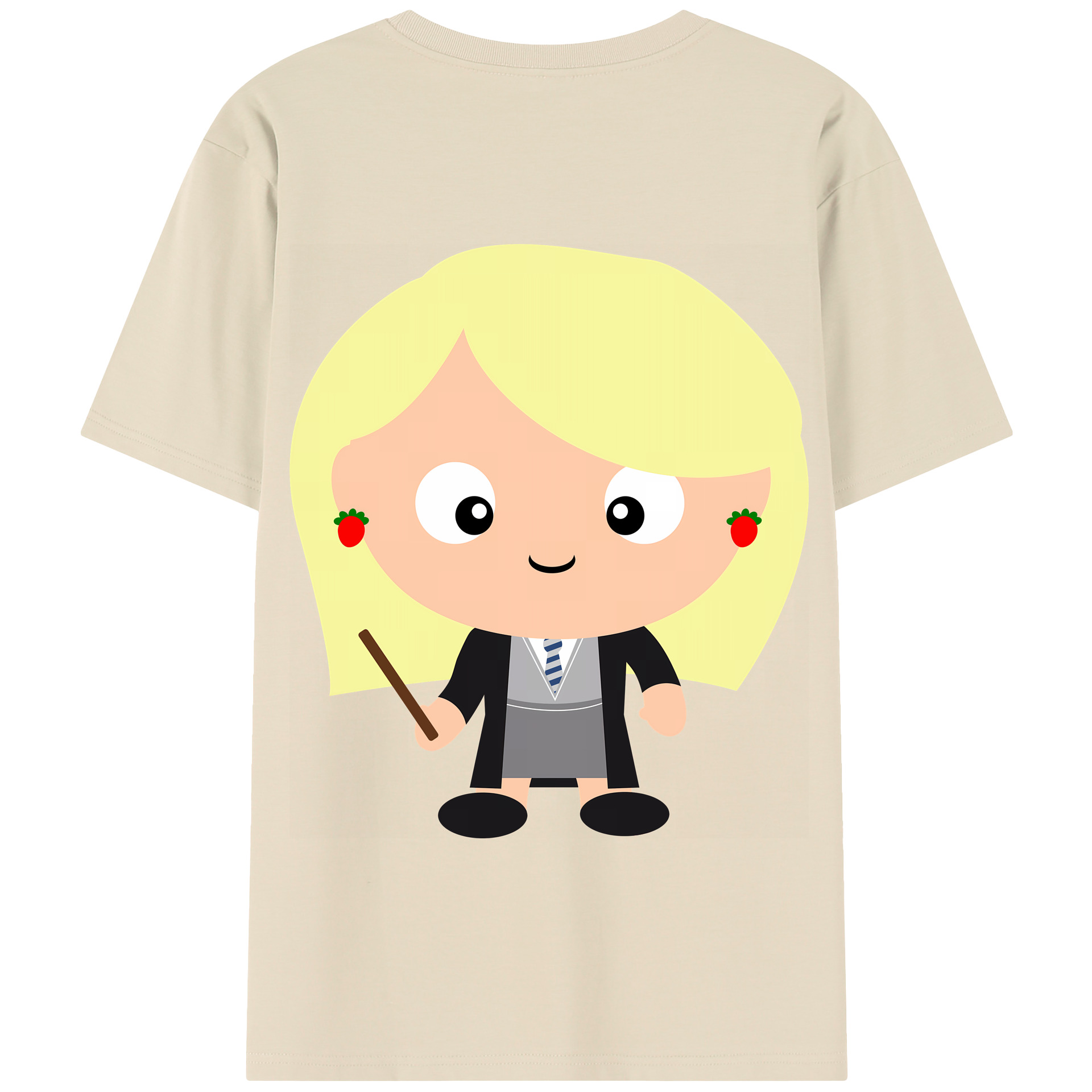 （画像用） Harry Potter ハリー・ポッターシリーズ 綿100％半袖Tシャツ（背面プリント）
