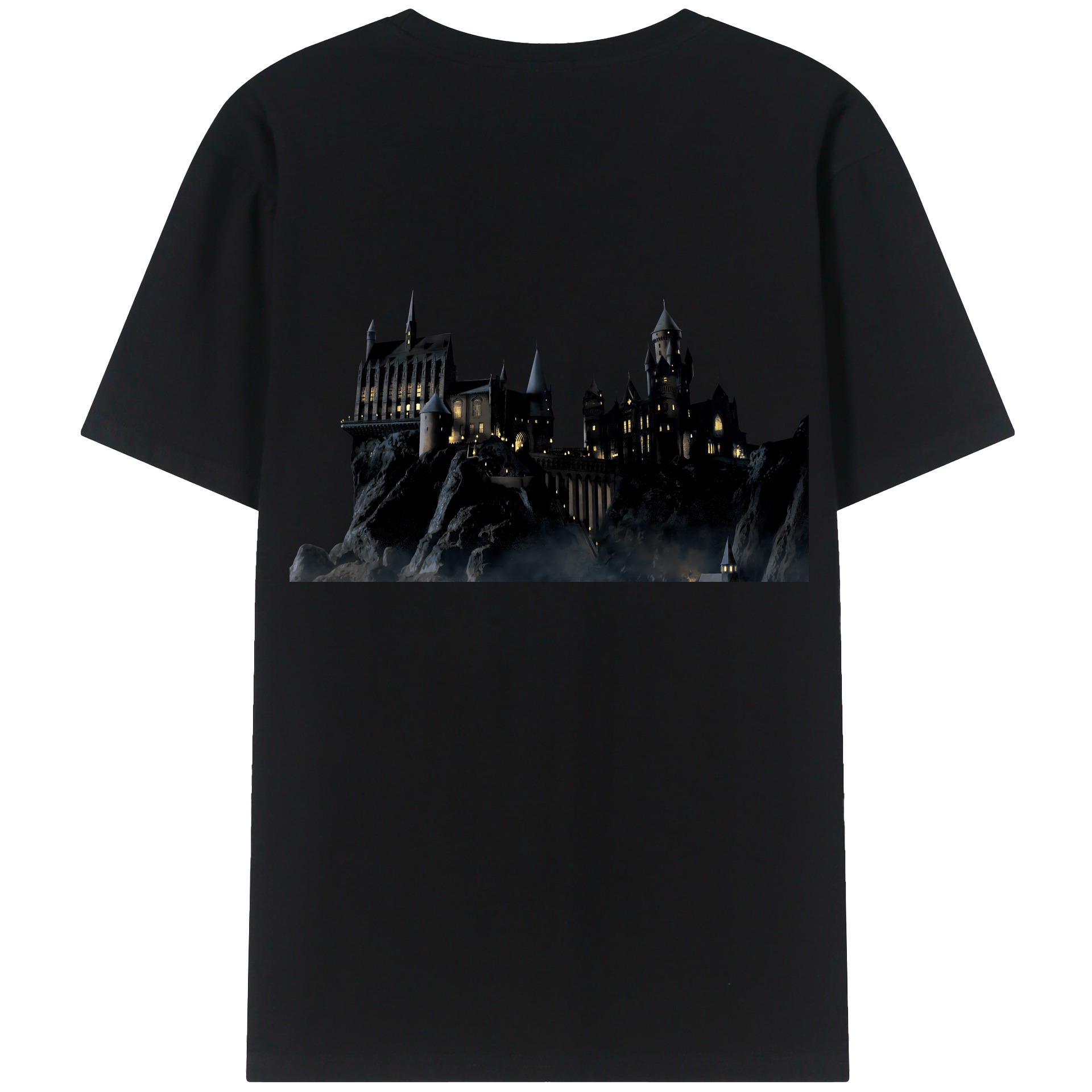 （画像用） Harry Potter ハリー・ポッターシリーズ 綿100％半袖Tシャツ（背面プリント）