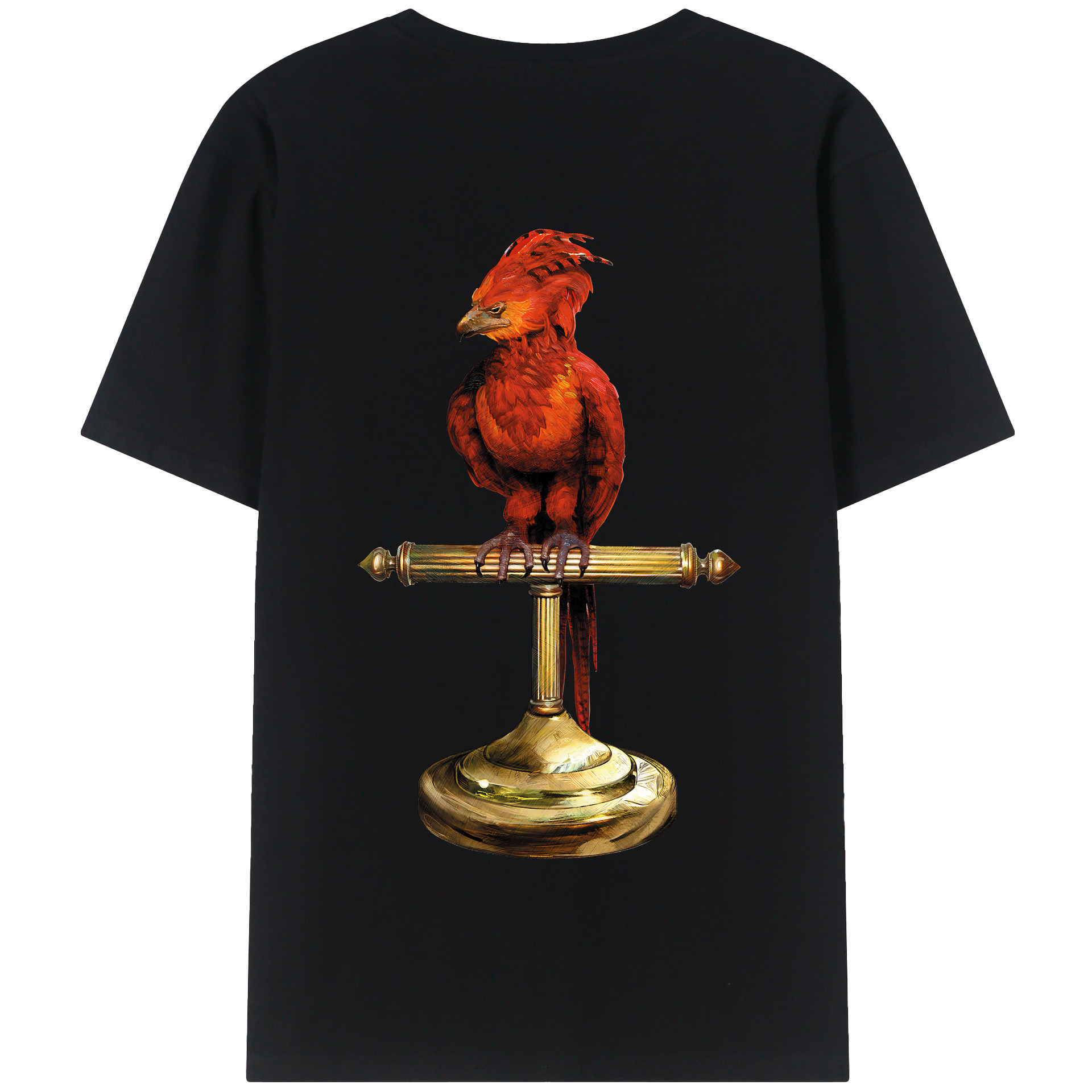 （画像用） Harry Potter ハリー・ポッターシリーズ 綿100％半袖Tシャツ（背面プリント）