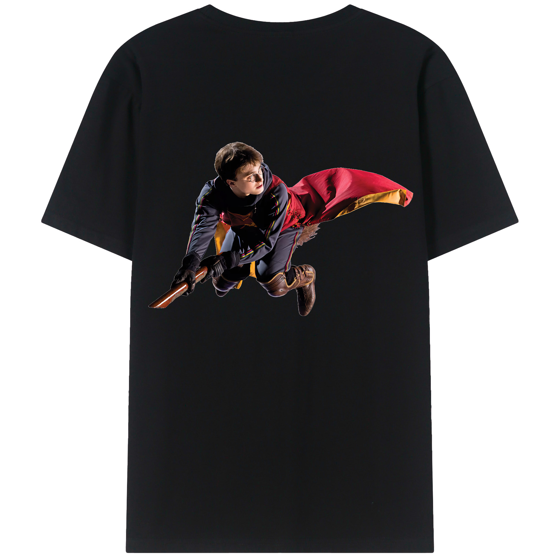 （画像用） Harry Potter ハリー・ポッターシリーズ 綿100％半袖Tシャツ（背面プリント）