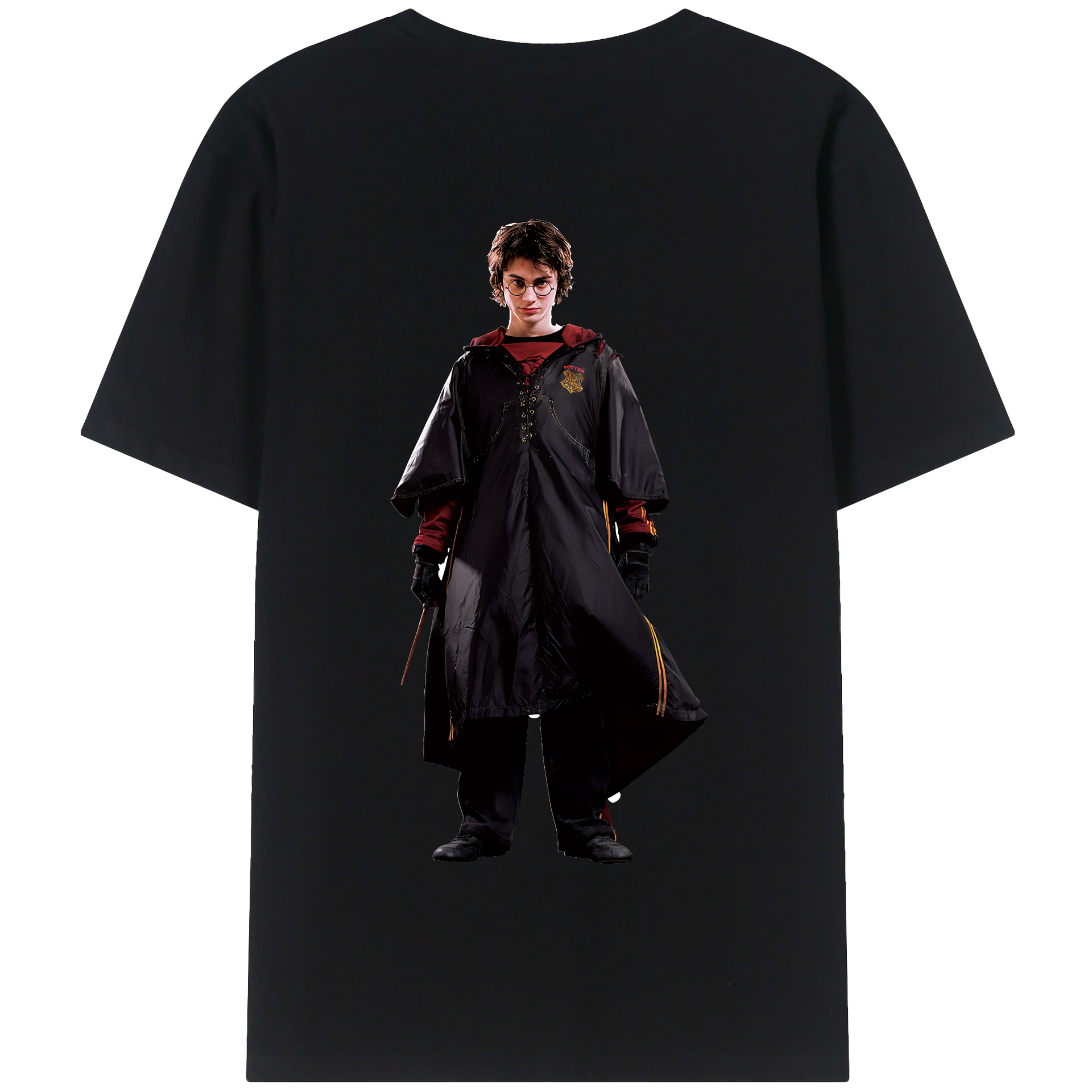 （画像用） Harry Potter ハリー・ポッターシリーズ 綿100％半袖Tシャツ（背面プリント）