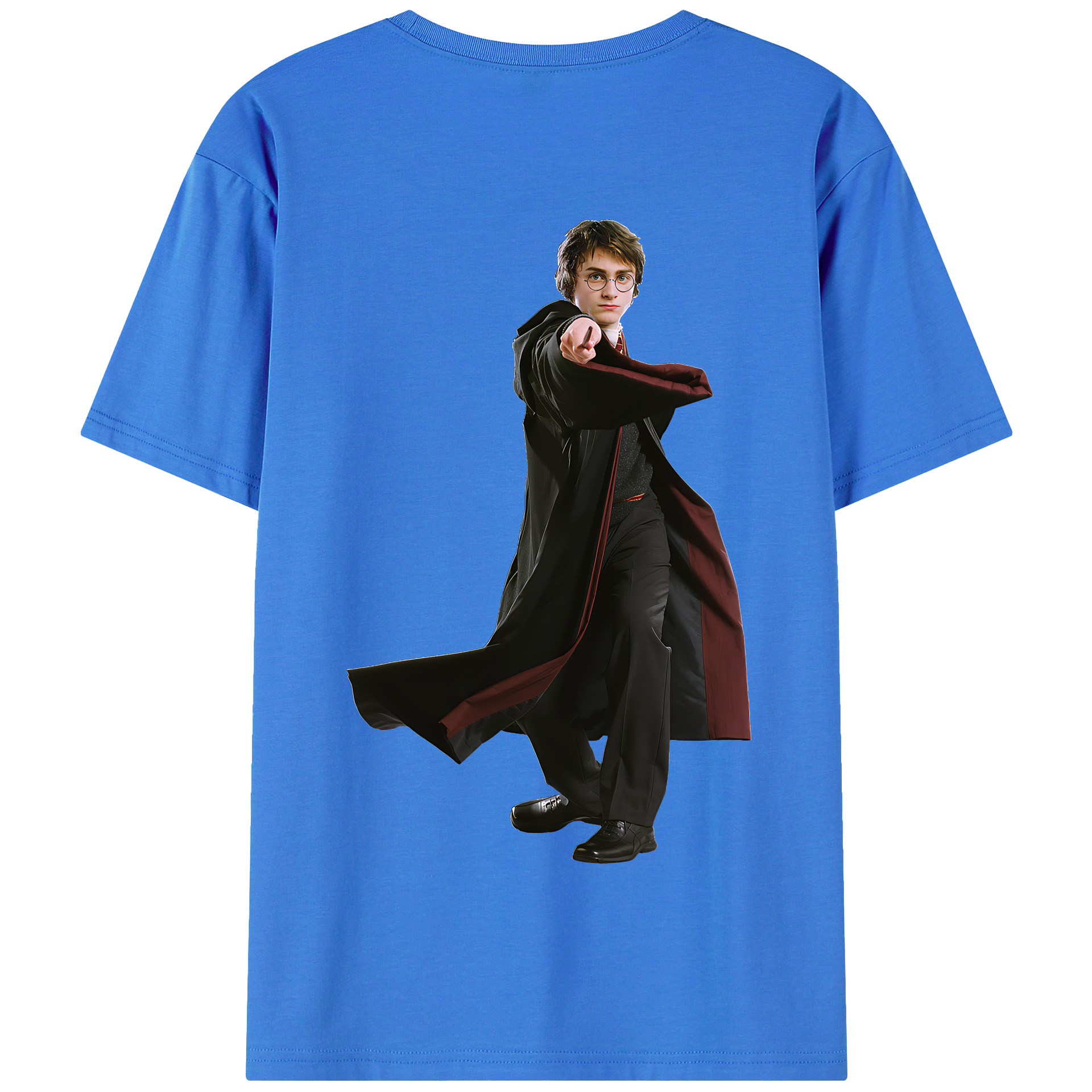 （画像用） Harry Potter ハリー・ポッターシリーズ 綿100％半袖Tシャツ（背面プリント）
