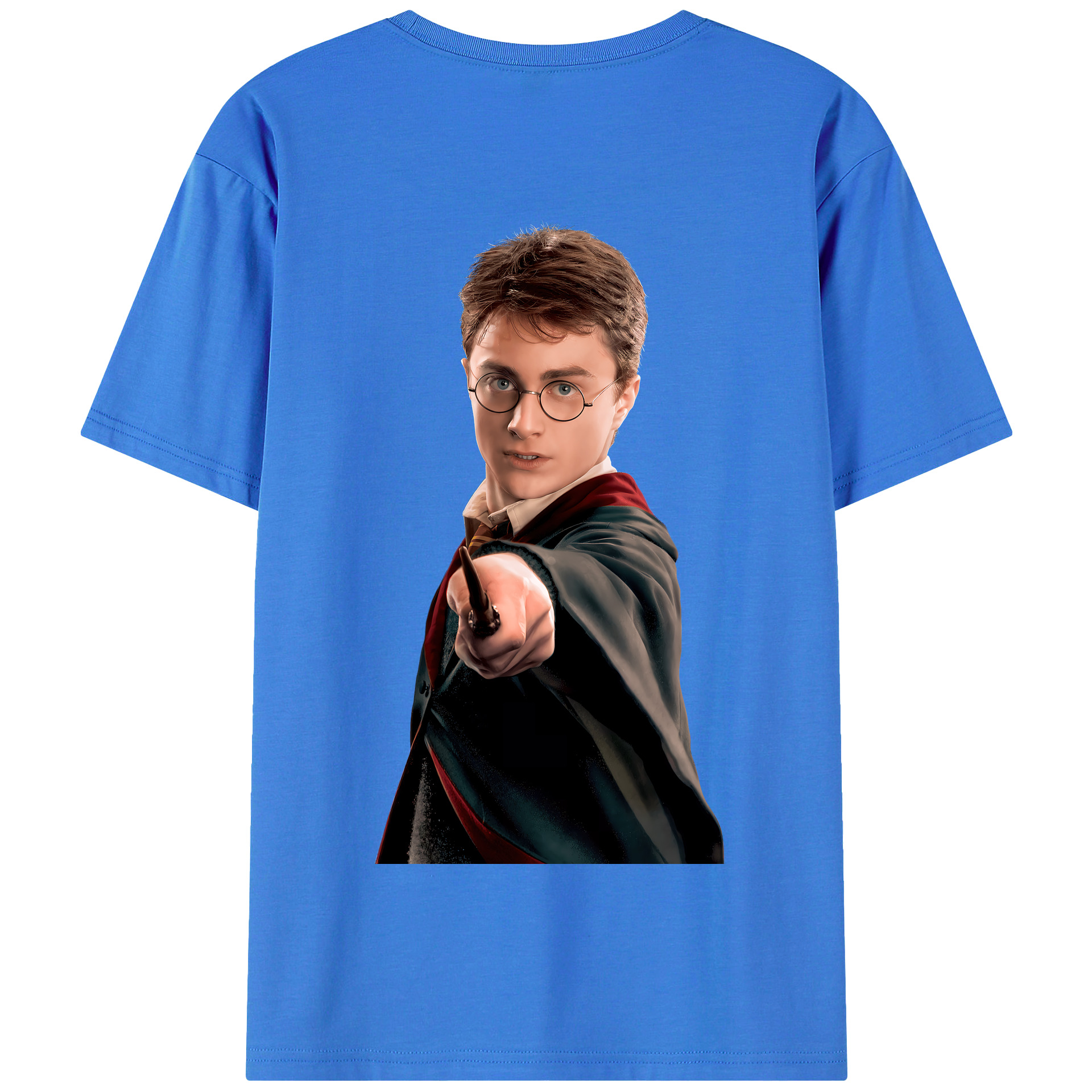 （画像用） Harry Potter ハリー・ポッターシリーズ 綿100％半袖Tシャツ（背面プリント）