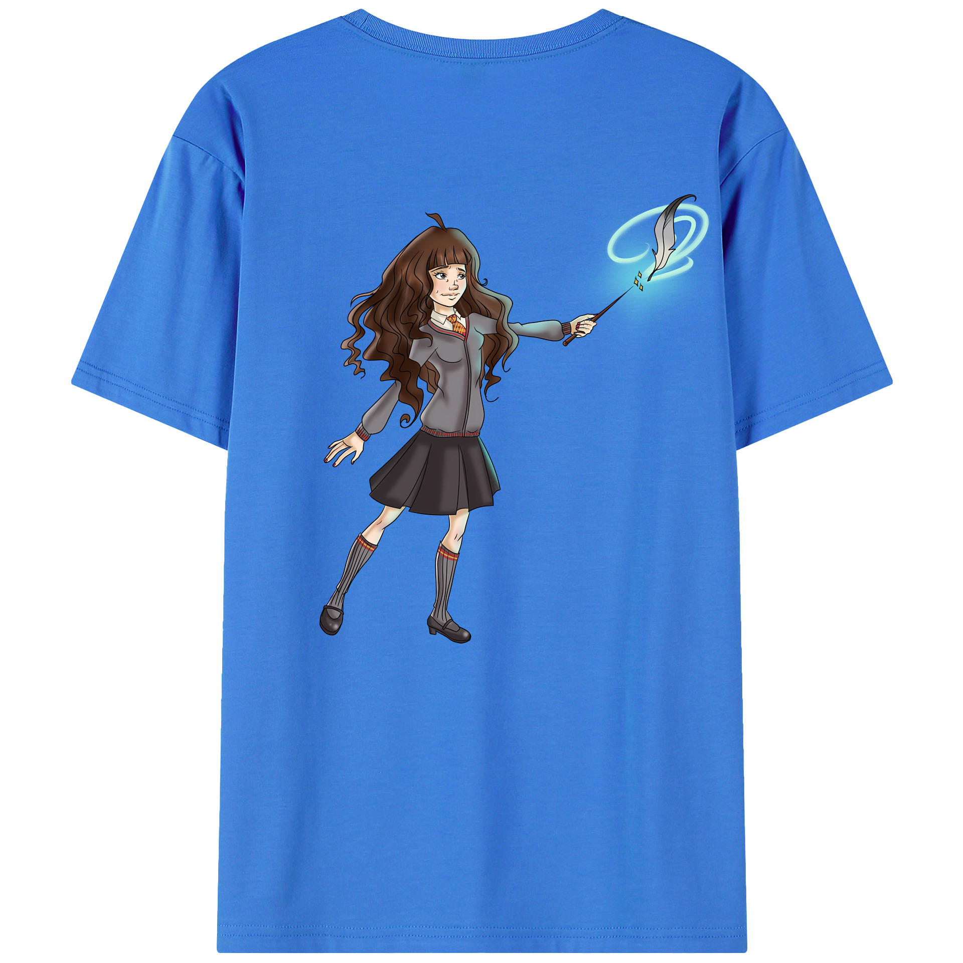 （画像用） Harry Potter ハリー・ポッターシリーズ 綿100％半袖Tシャツ（背面プリント）