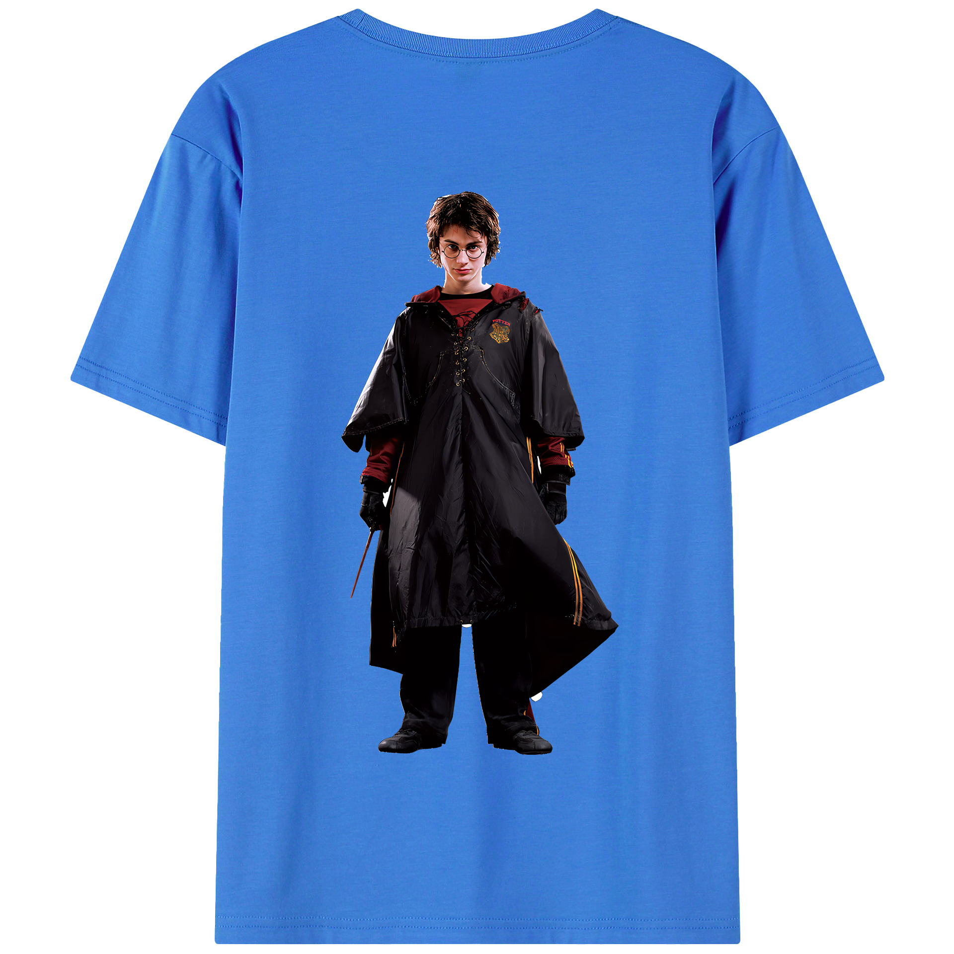 （画像用） Harry Potter ハリー・ポッターシリーズ 綿100％半袖Tシャツ（背面プリント）