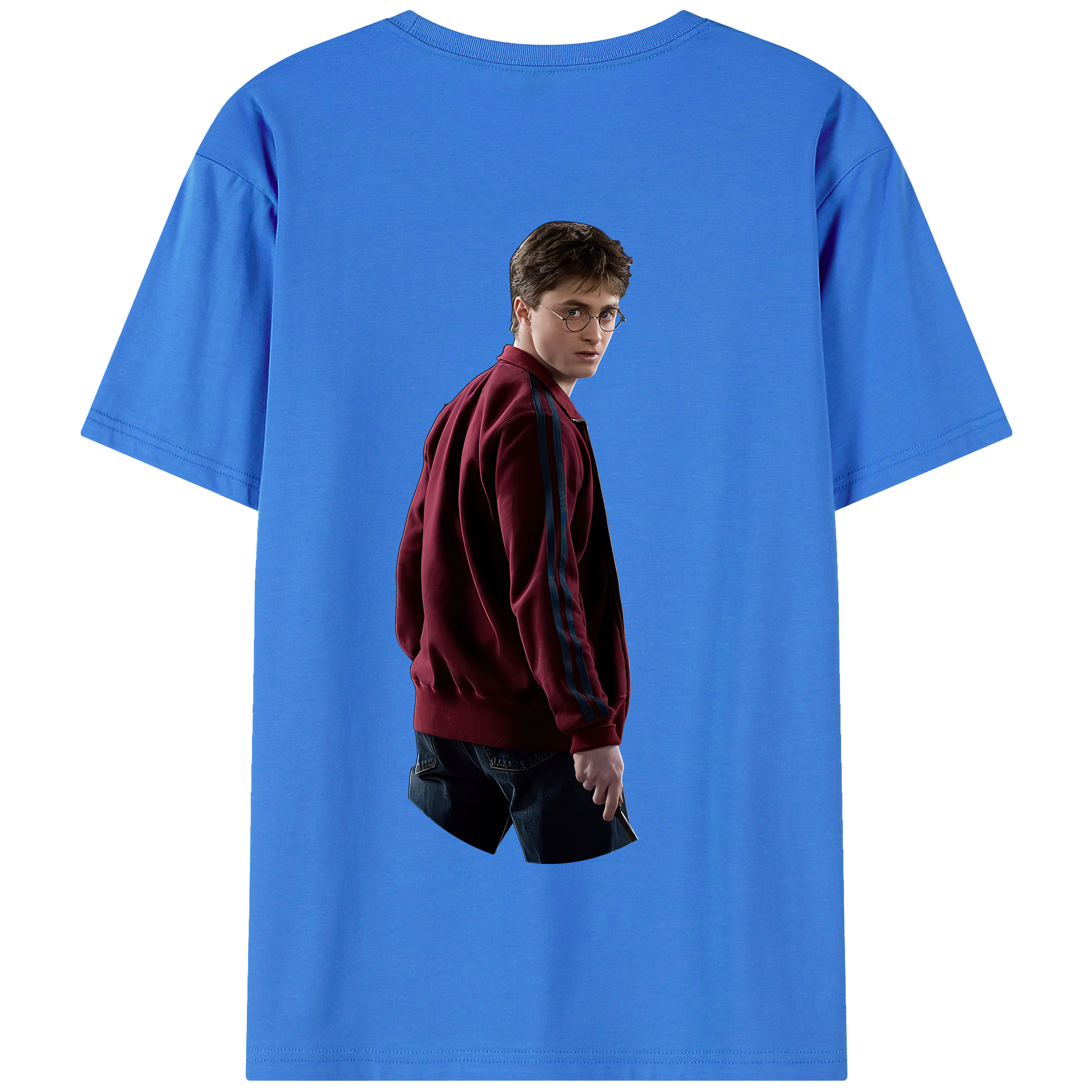 （画像用） Harry Potter ハリー・ポッターシリーズ 綿100％半袖Tシャツ（背面プリント）