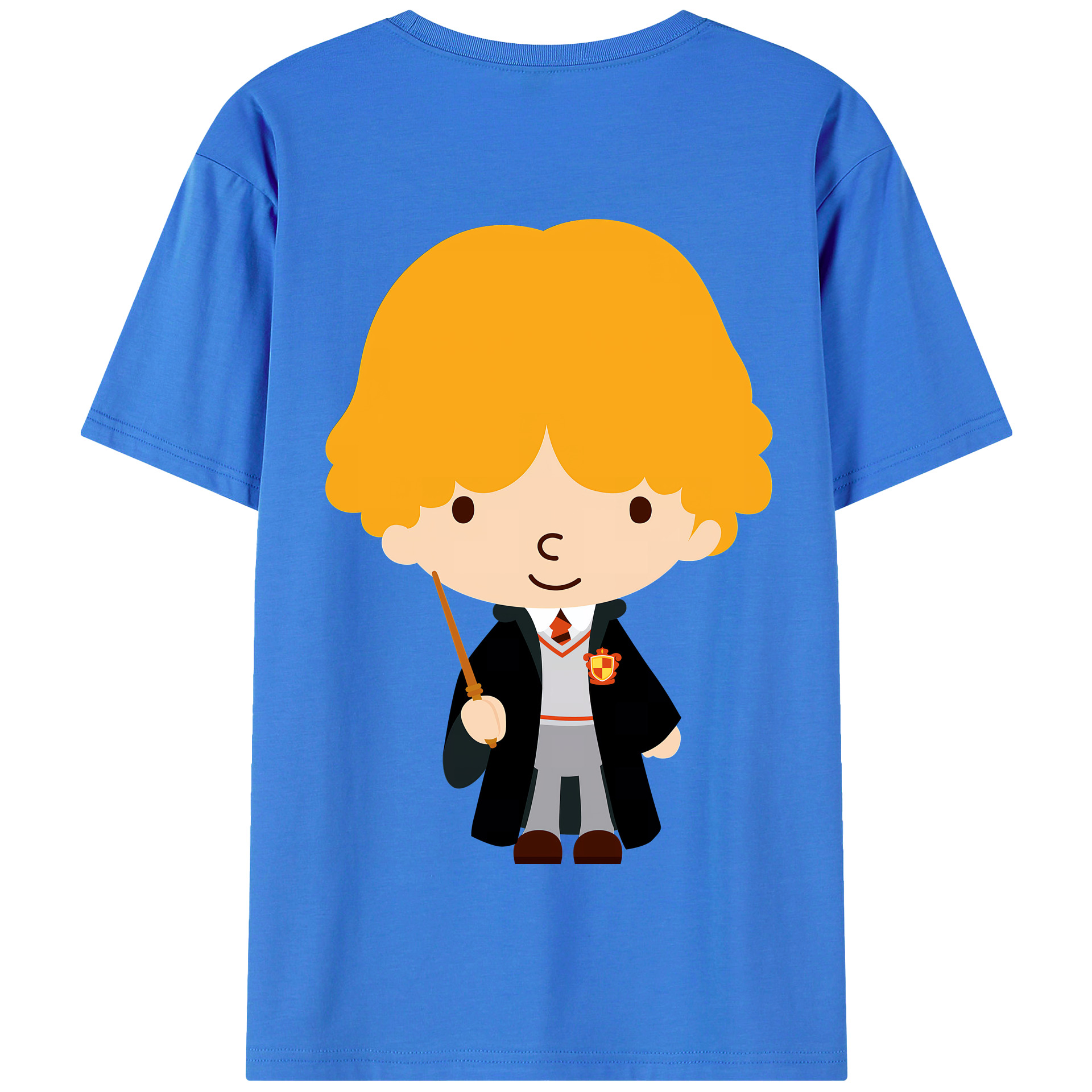 （画像用） Harry Potter ハリー・ポッターシリーズ 綿100％半袖Tシャツ（背面プリント）