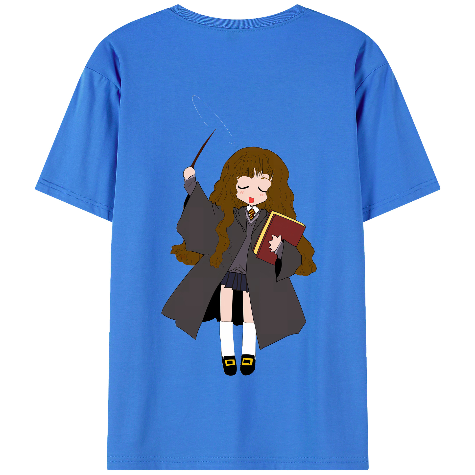 （画像用） Harry Potter ハリー・ポッターシリーズ 綿100％半袖Tシャツ（背面プリント）