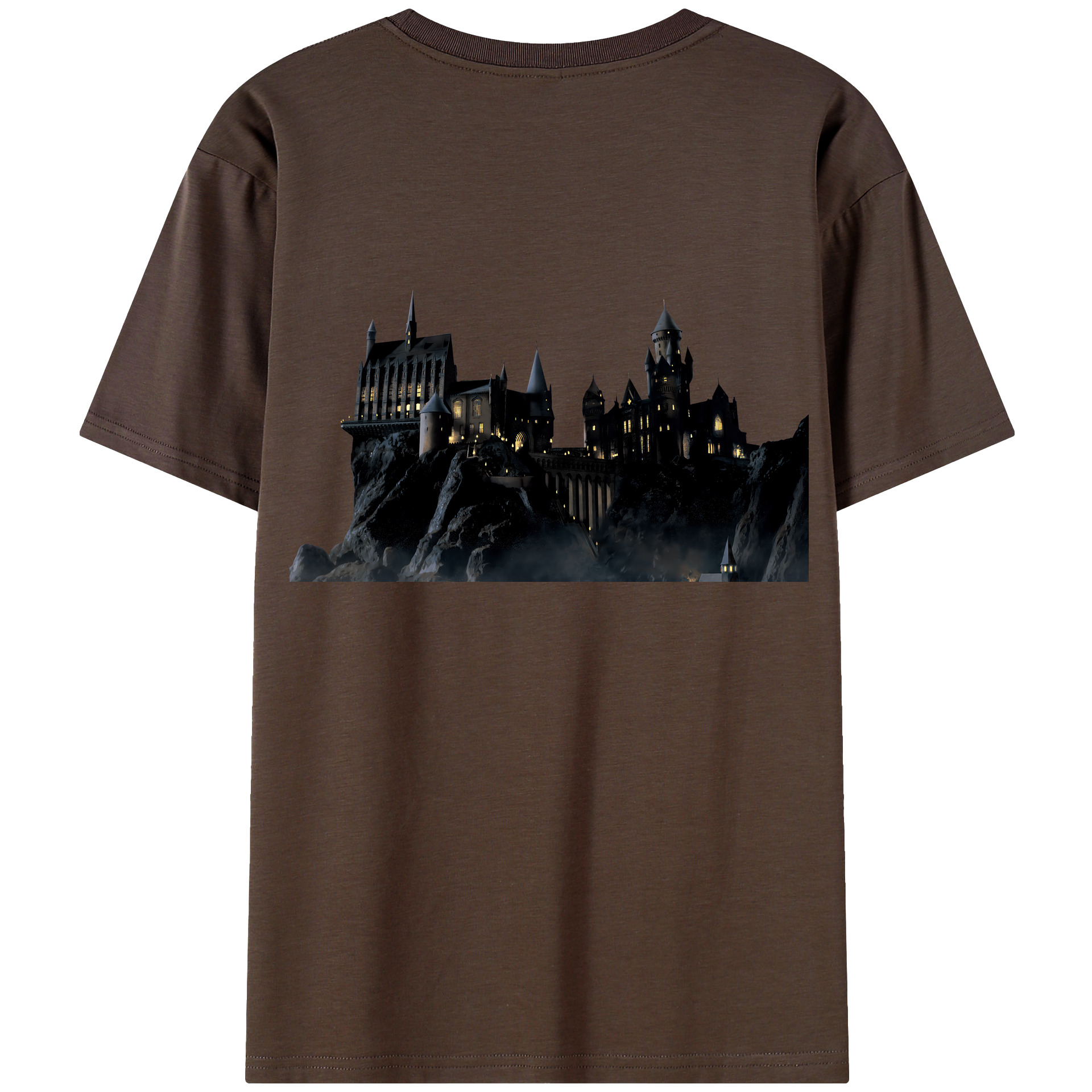 （画像用） Harry Potter ハリー・ポッターシリーズ 綿100％半袖Tシャツ（背面プリント）