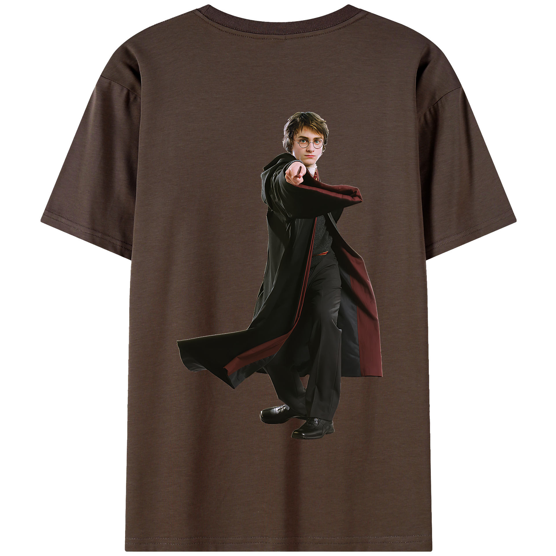 （画像用） Harry Potter ハリー・ポッターシリーズ 綿100％半袖Tシャツ（背面プリント）