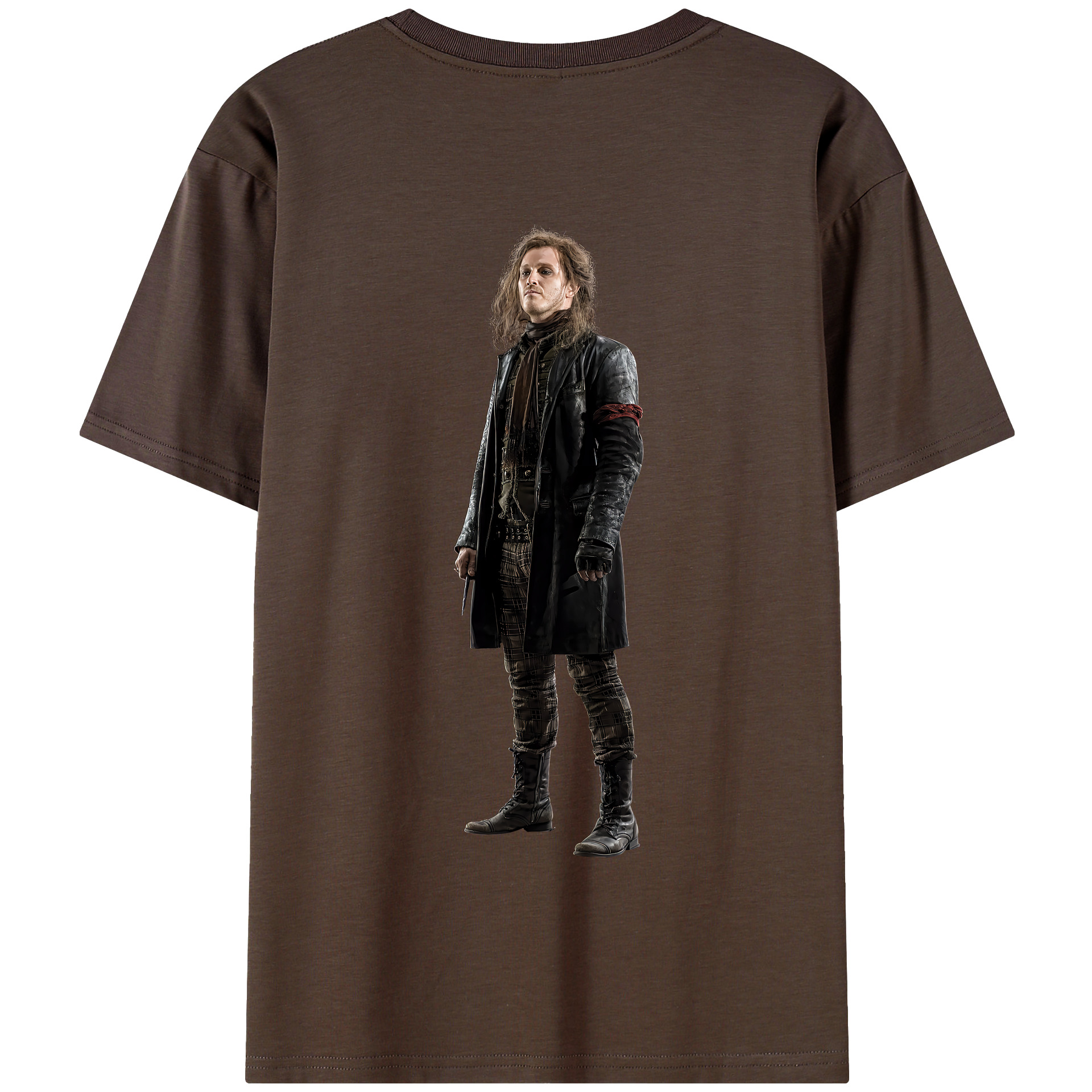 （画像用） Harry Potter ハリー・ポッターシリーズ 綿100％半袖Tシャツ（背面プリント）